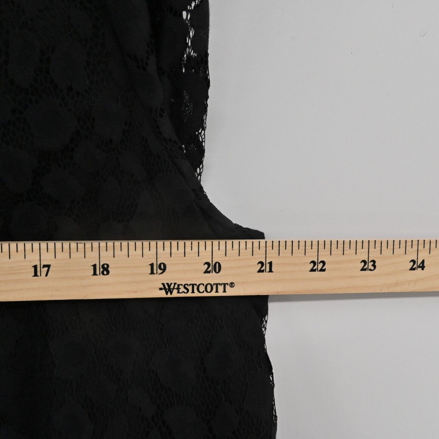 WHISTLES Dress Womens Sz 12 Black Animal Lace Tie Detail Sheer Puff Sleeve Shift