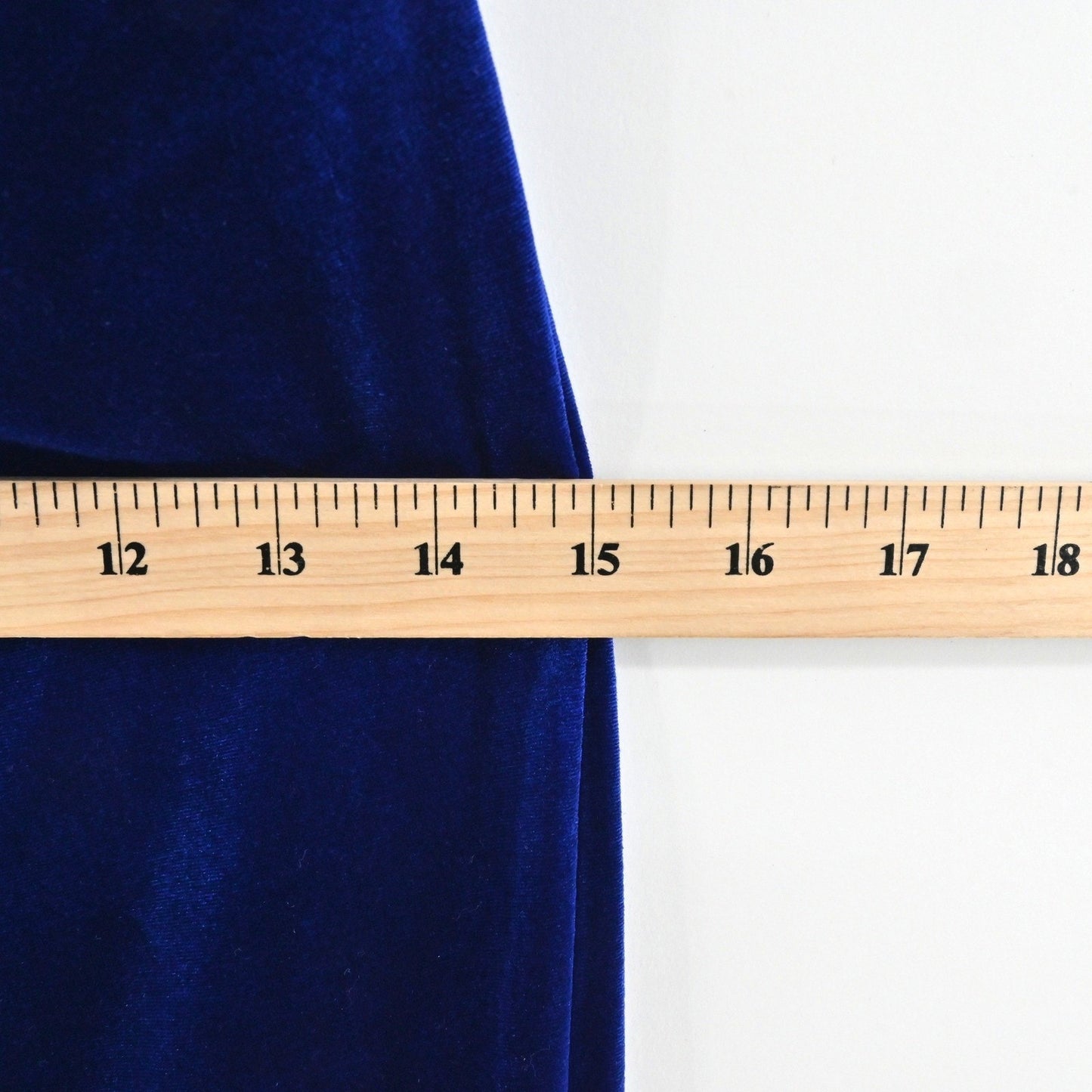 ABYSS by ABBY Velvet Blue Corset Dress Size S HOCO Strapless High Slit Maxi Gown