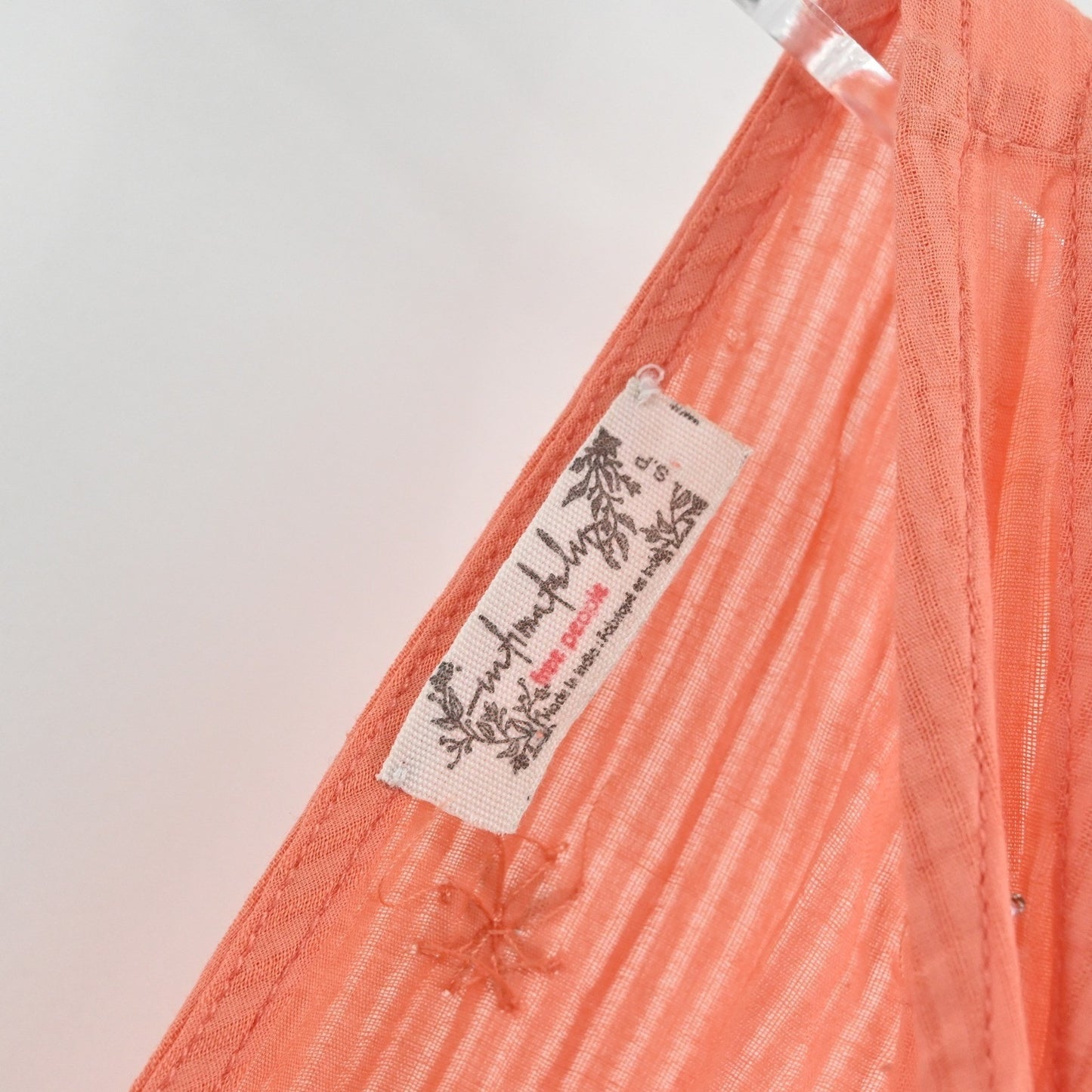 Free People Crushin On You Embellished Mini Dress Ethereal Coral Sleeveless Slip