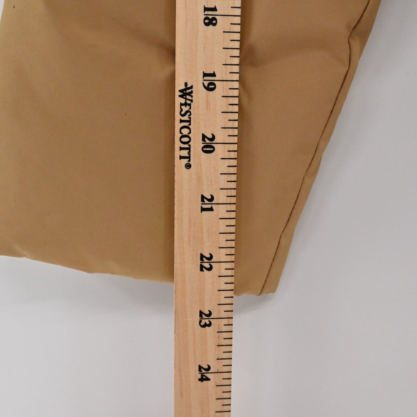 ZARA Jacket Womens Size L Basic Puffer Long Sleeve Brown Button Coat Wide Collar