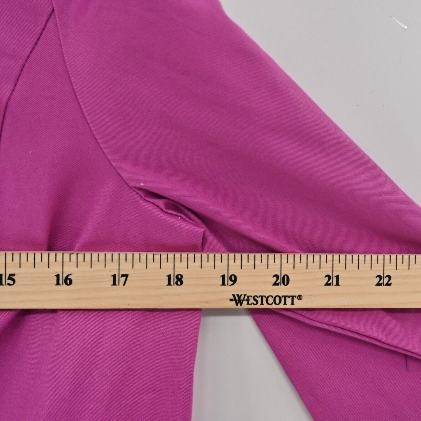 Vtg BOB MACKIE Jacket Womens Size S Pink Grommet Studded 3/4 Sleeve Full Zip 90s