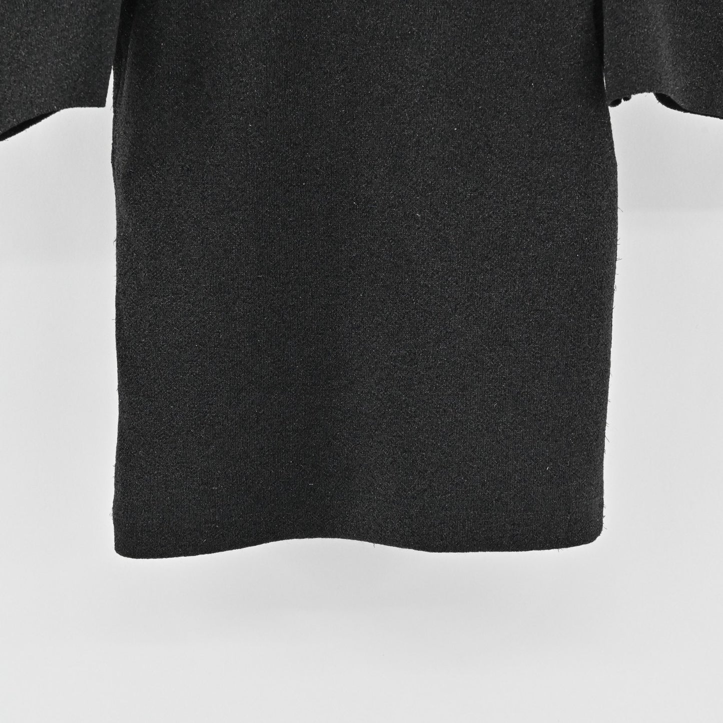 Alice Olivia Womens Black Issa Puff Sleeve Fitted Top Size XS Metallic Wool Chic