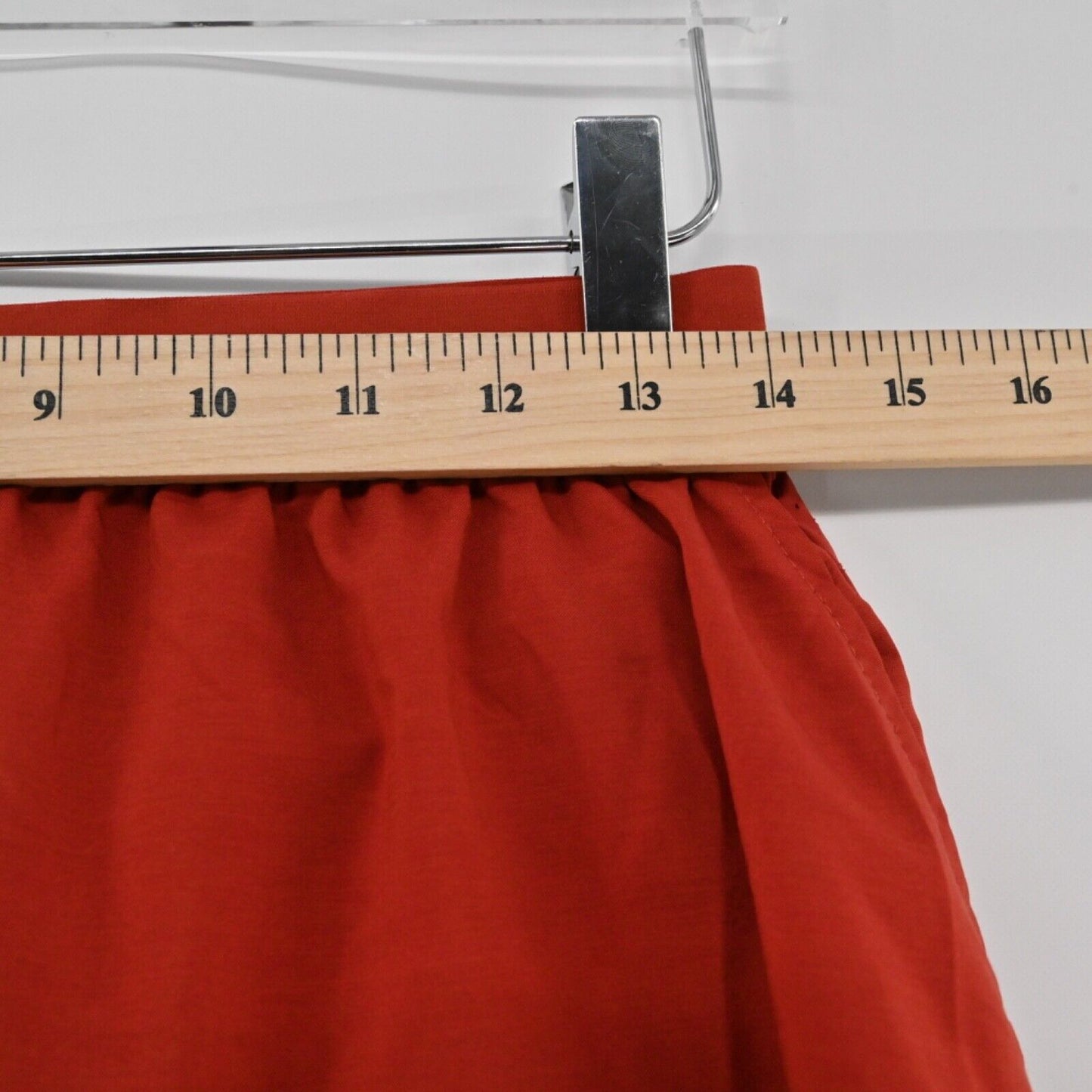 NIKE Shorts Mens Size M Red 7 Inch Dri Fit Flex Stride Elastic Waist Pockets Run