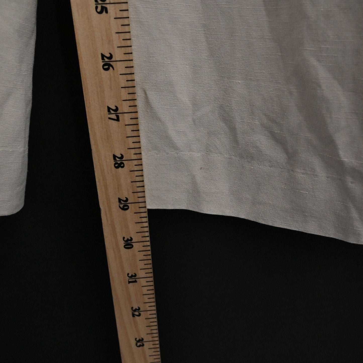 BARBARA ALVISI Womens Wide Leg Pants Size XS Linen Drawstring Minimalist Italy