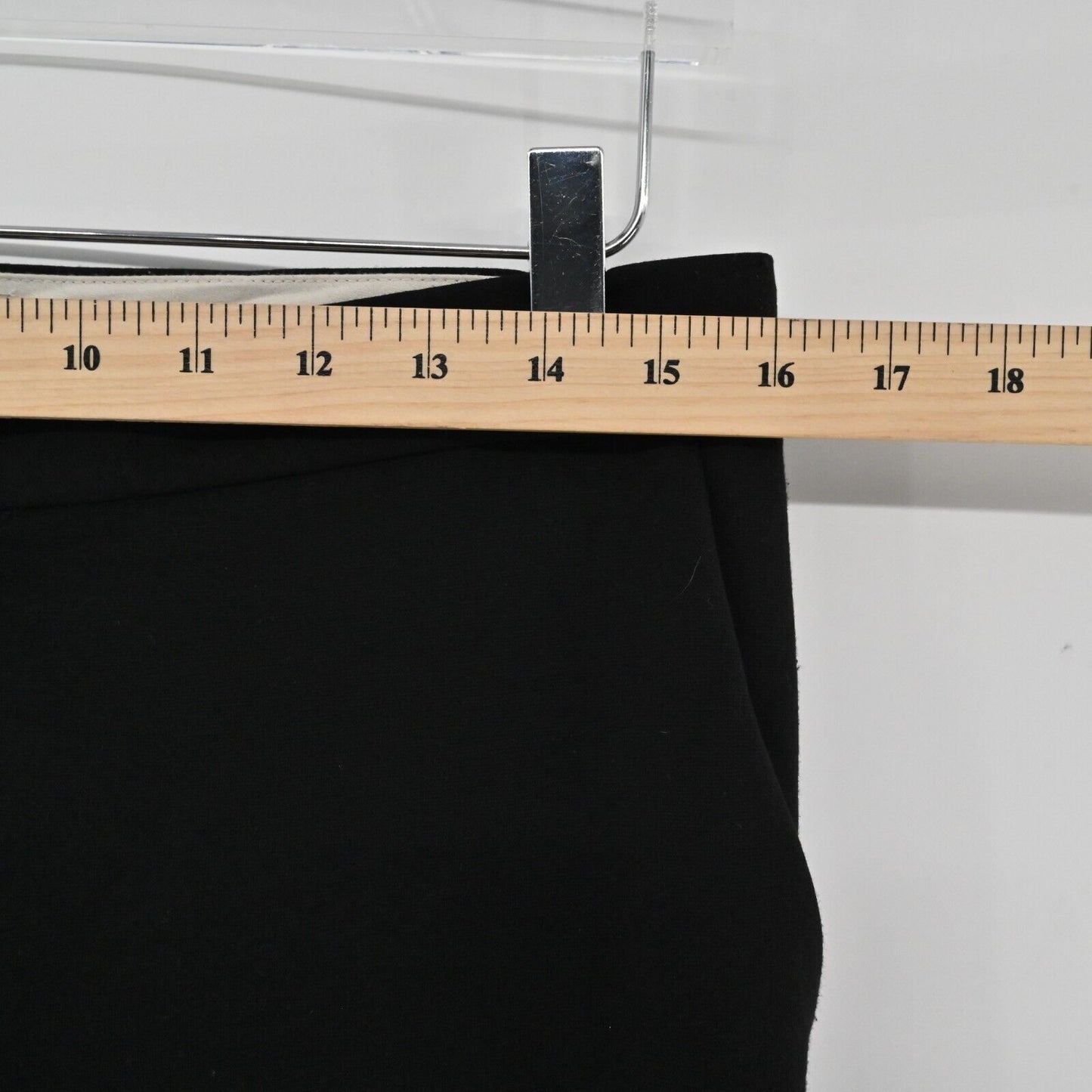 DIANE VON FURSTENBERG Pants Womens Size 6 Classic Black High Rise Skinny Stretch