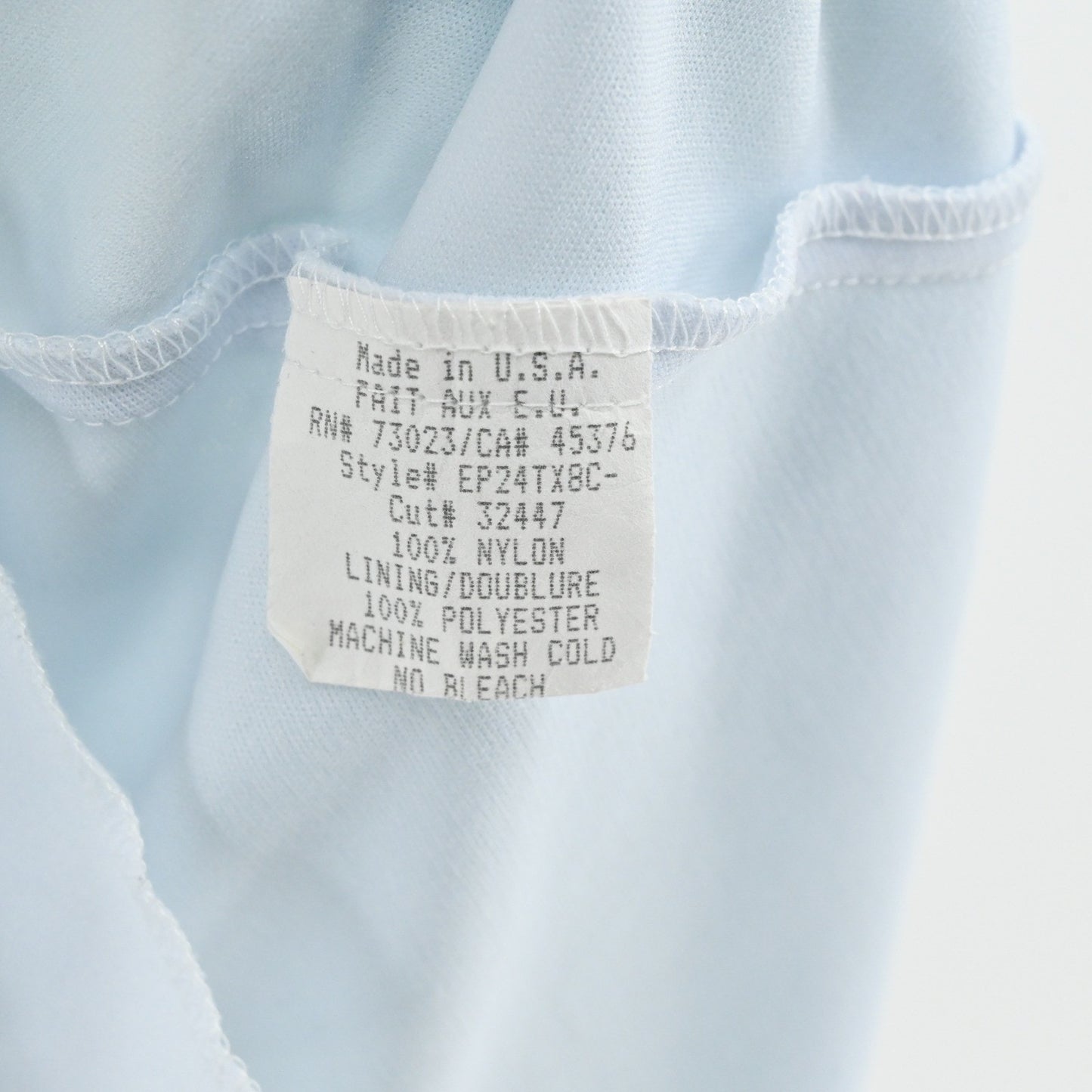Vtg Y2k Fairycore Babydoll Dress Size S Ethereal Blue Floral Handkerchief Halter