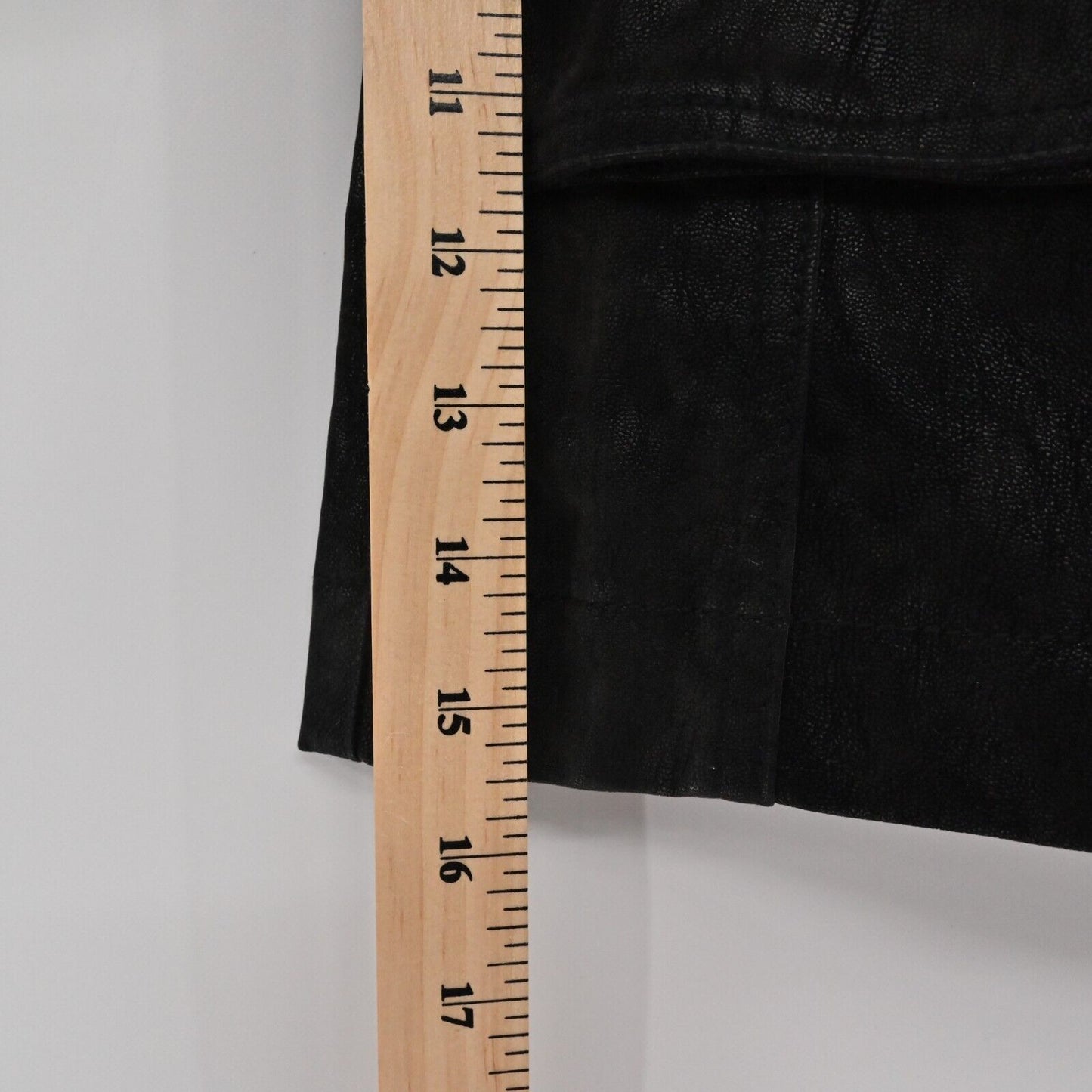 FREE PEOPLE Skirt Womens Size 0 Carson Faux Leather Utility Cargo Mini Black