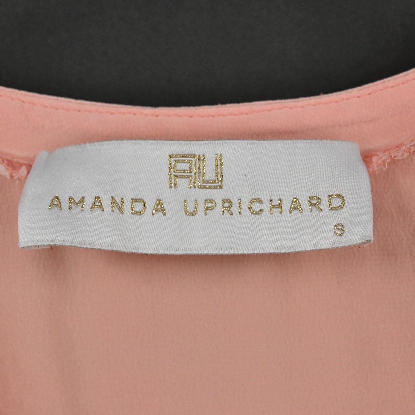 Amanda Uprichard Womens Pink Top Size S Blouse Long Sleeve Pastel Feminine Chic