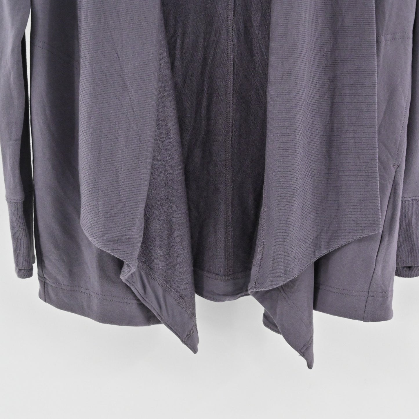 Athleta Womens Pranayama Restore Wrap Cardigan Size XS Dusk Violet Cozy Soft
