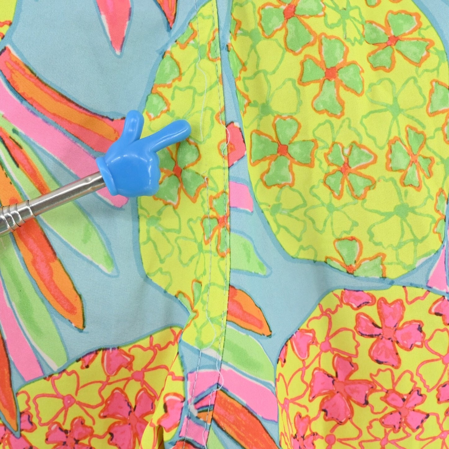 CHUBBIES Swim Trunks Mens Size M The Hooligans Multi Neon Pineapple Print Lined