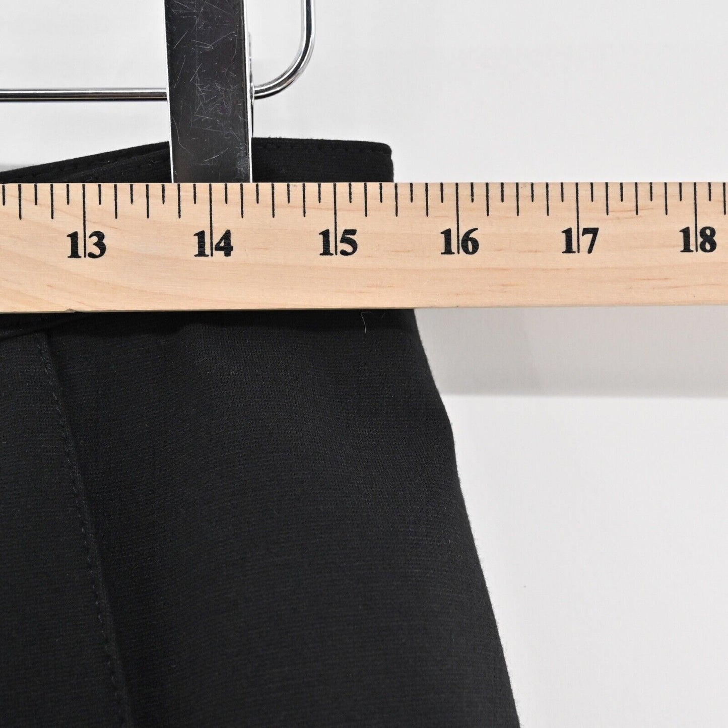 LES COPAINS Skirt Size 46 Black Knee Length Pleated A Line Jersey Stretch Retro