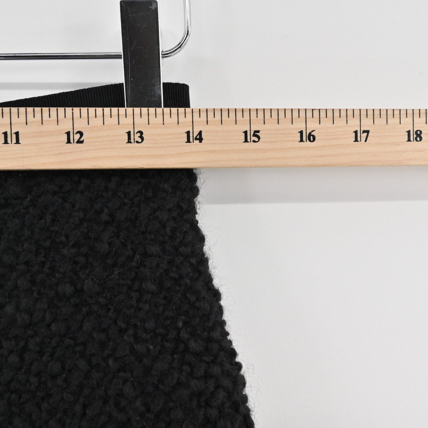 Isabel Marant Black Wool Tweed Skirt Size 36 Front Slit ALine Classic Midi Retro