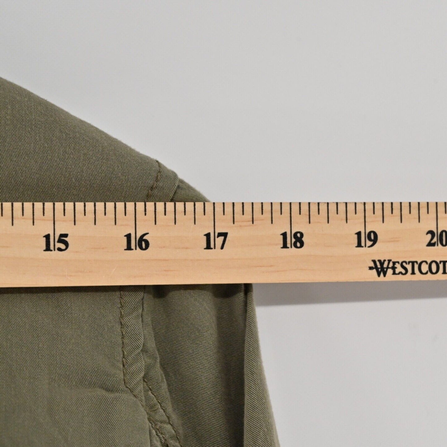 AMERICAN EAGLE Jacket Womens Sz S Army Green Button Front Military Utility Boho