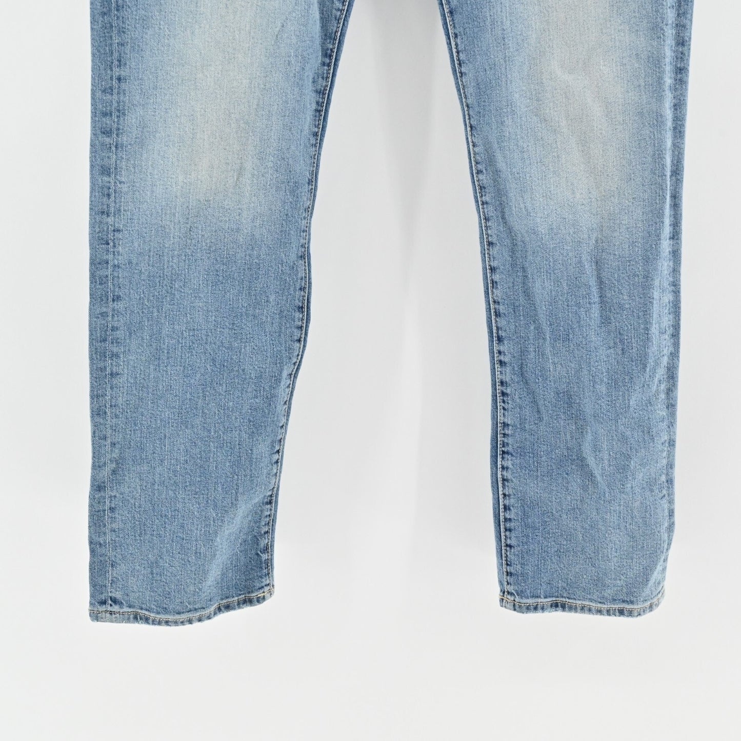 7 FOR ALL MANKIND Jeans Womens Size 31 High Rise Straight Classic Blue Denim