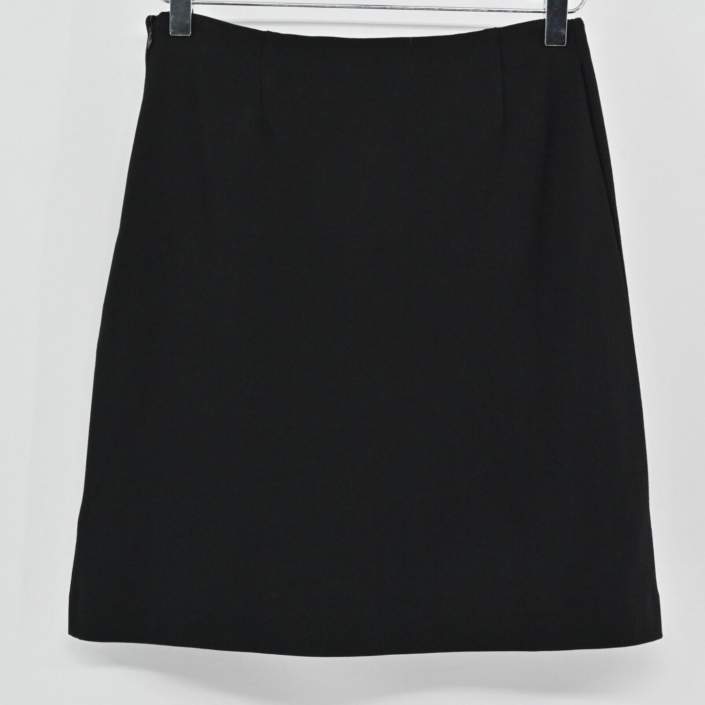 INC INTERNATIONAL CONCEPTS Skirt Womens Sz 4 Black Sailor A-Line Gold Buttons