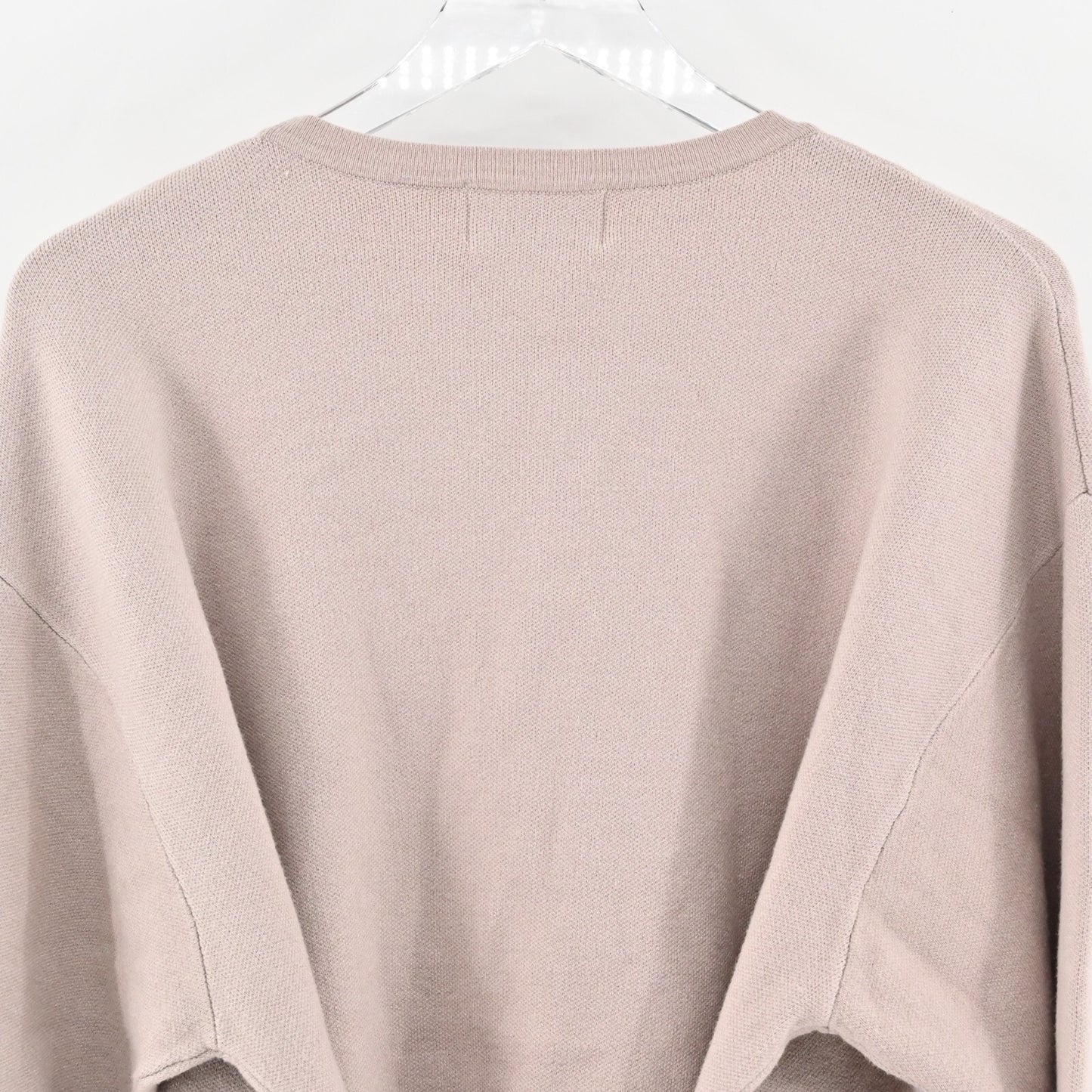 MODERN CITIZEN Sweater Womens Size XL Nara Tie Front Knit Top Blush Quiet Luxury