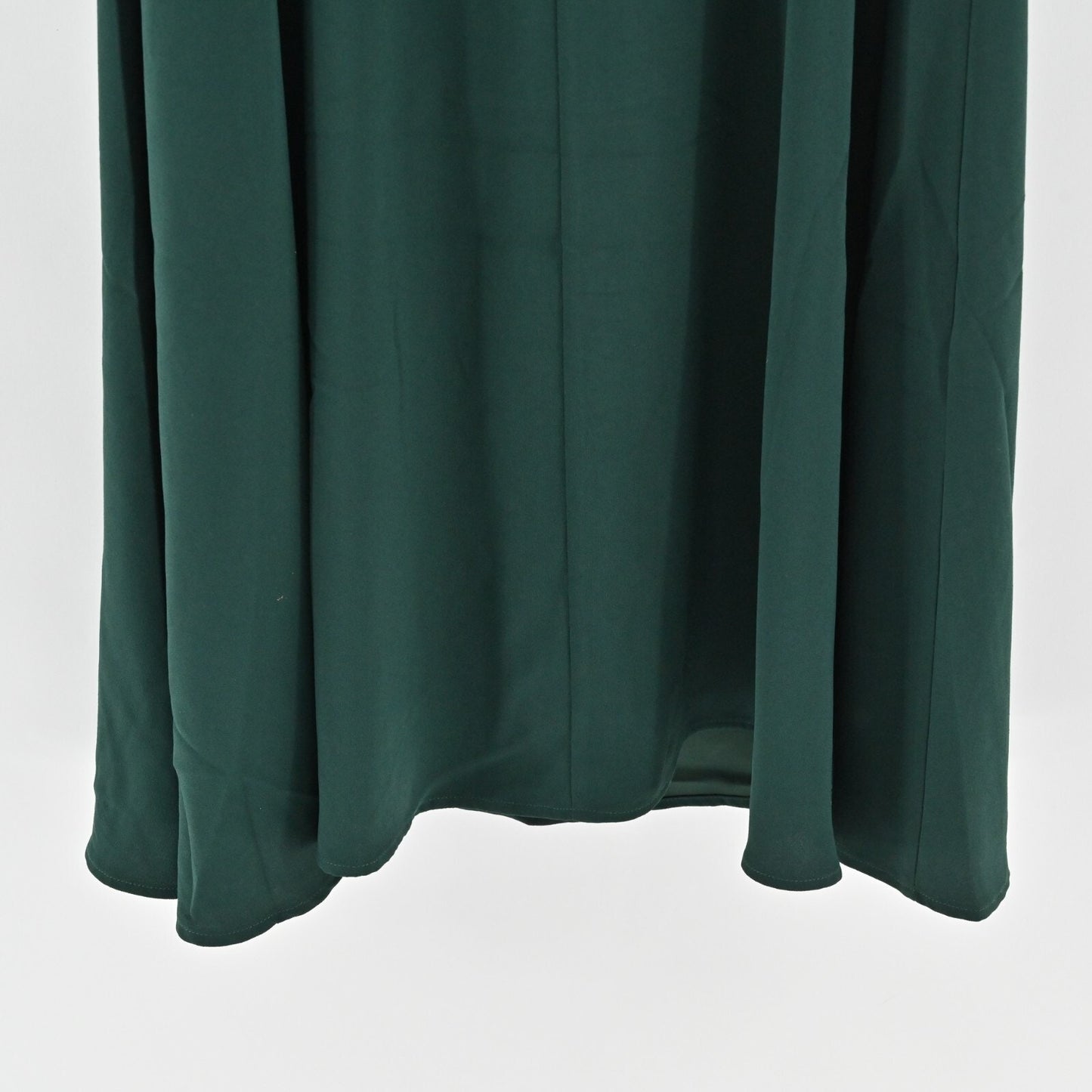 ALEXIA ADMOR Midi Dress Size 12 Emerald Green Bateau Neck ALine Long Sleeve NEW