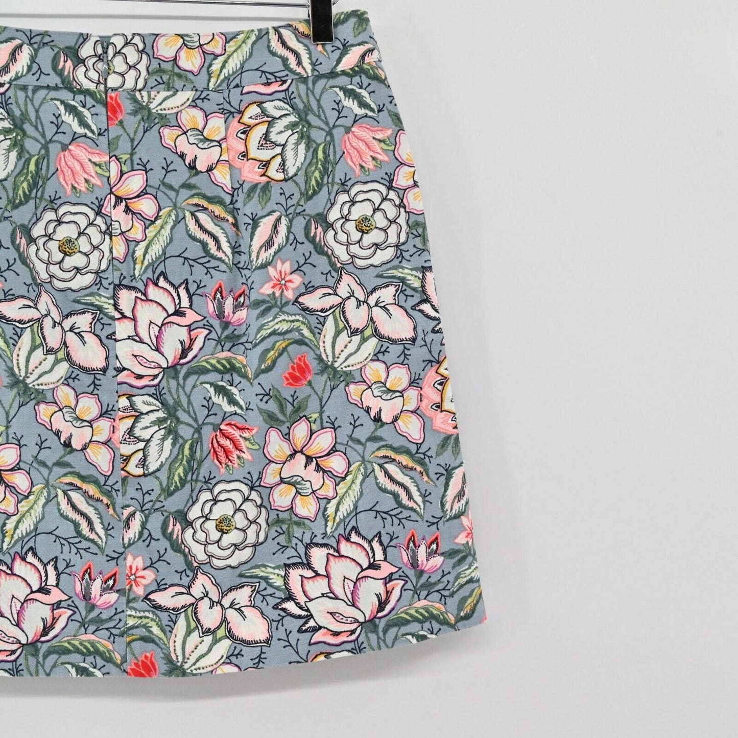 LOFT Skirt Womens Sz 6 Floral Print Straight Shift Pockets Cotton Multicolor NEW