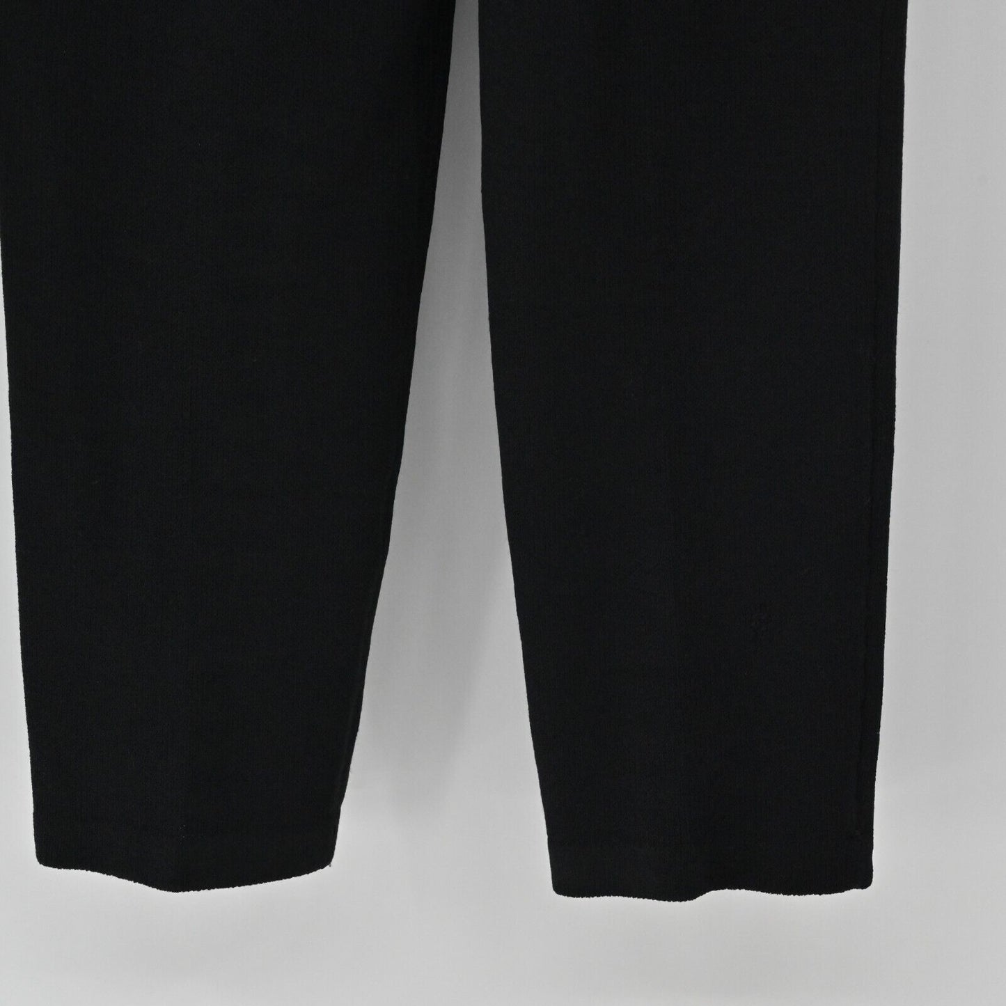 ST JOHN Pants Womens Size 6 Santana Knit Black High Waisted Trousers COLLECTION