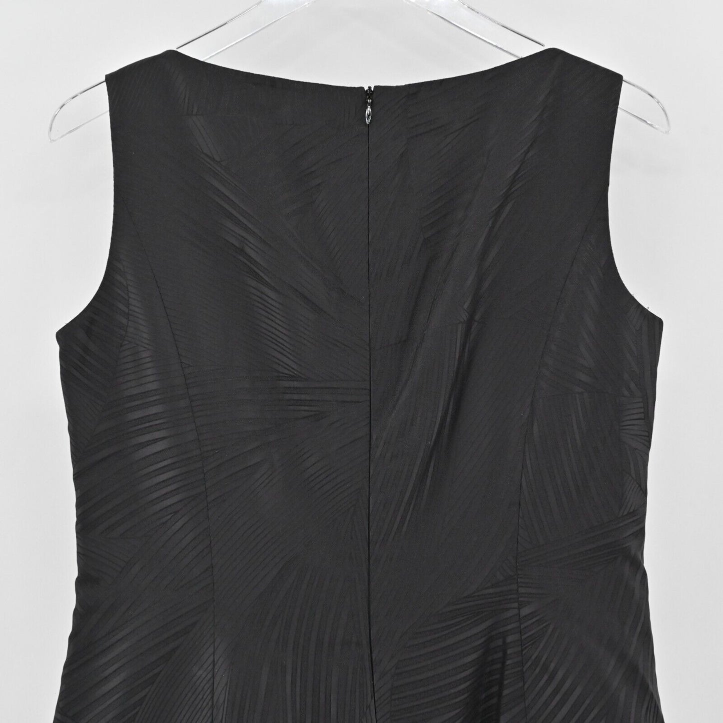 Vtg ESCADA Dress Size 42 US L Black Sheath Sleeveless 100% Quiet Luxury Capsule