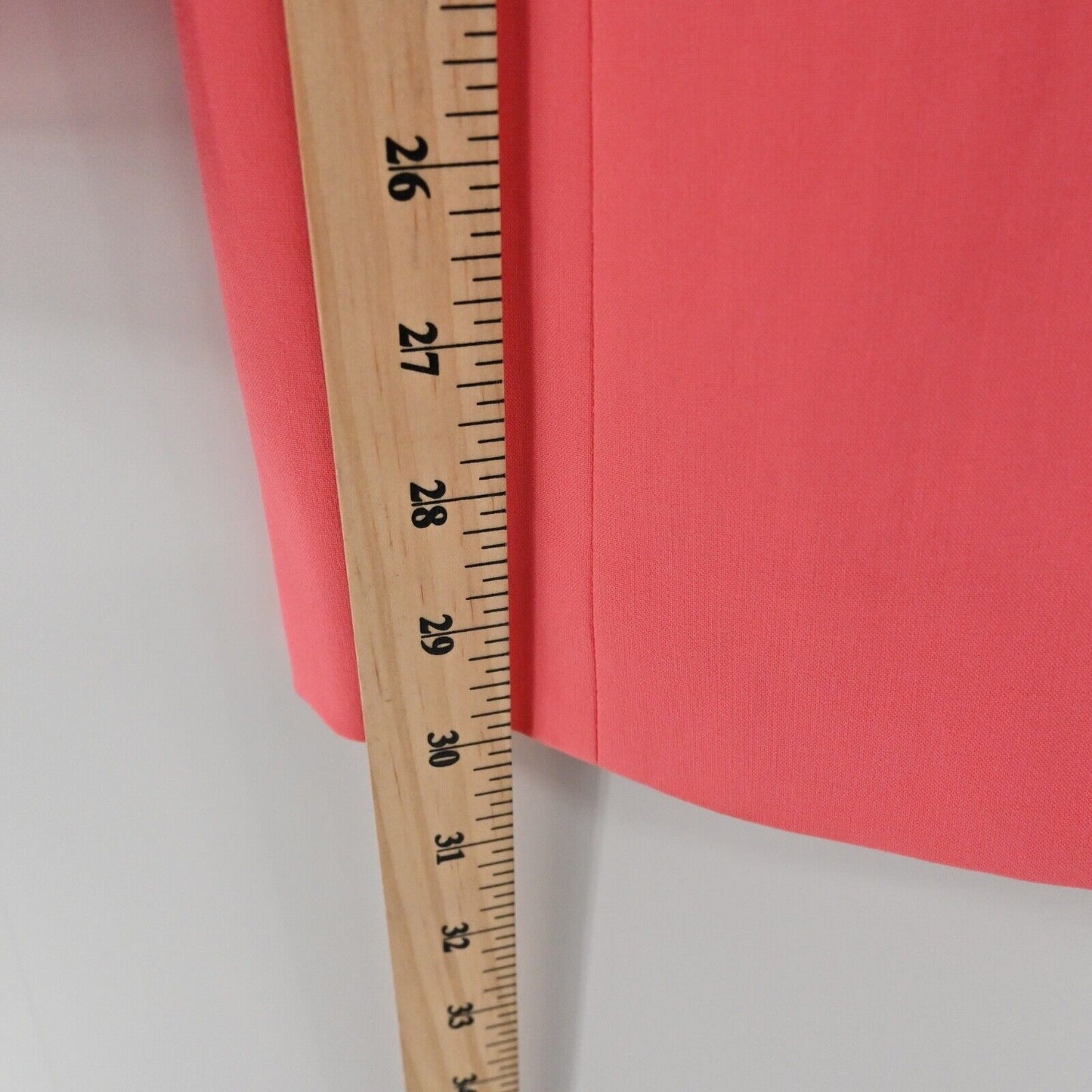 BCBGMAXAZRIA Pant Suit Womens Sz 2XS Coral Belted Jacket High Rise Pleated Retro