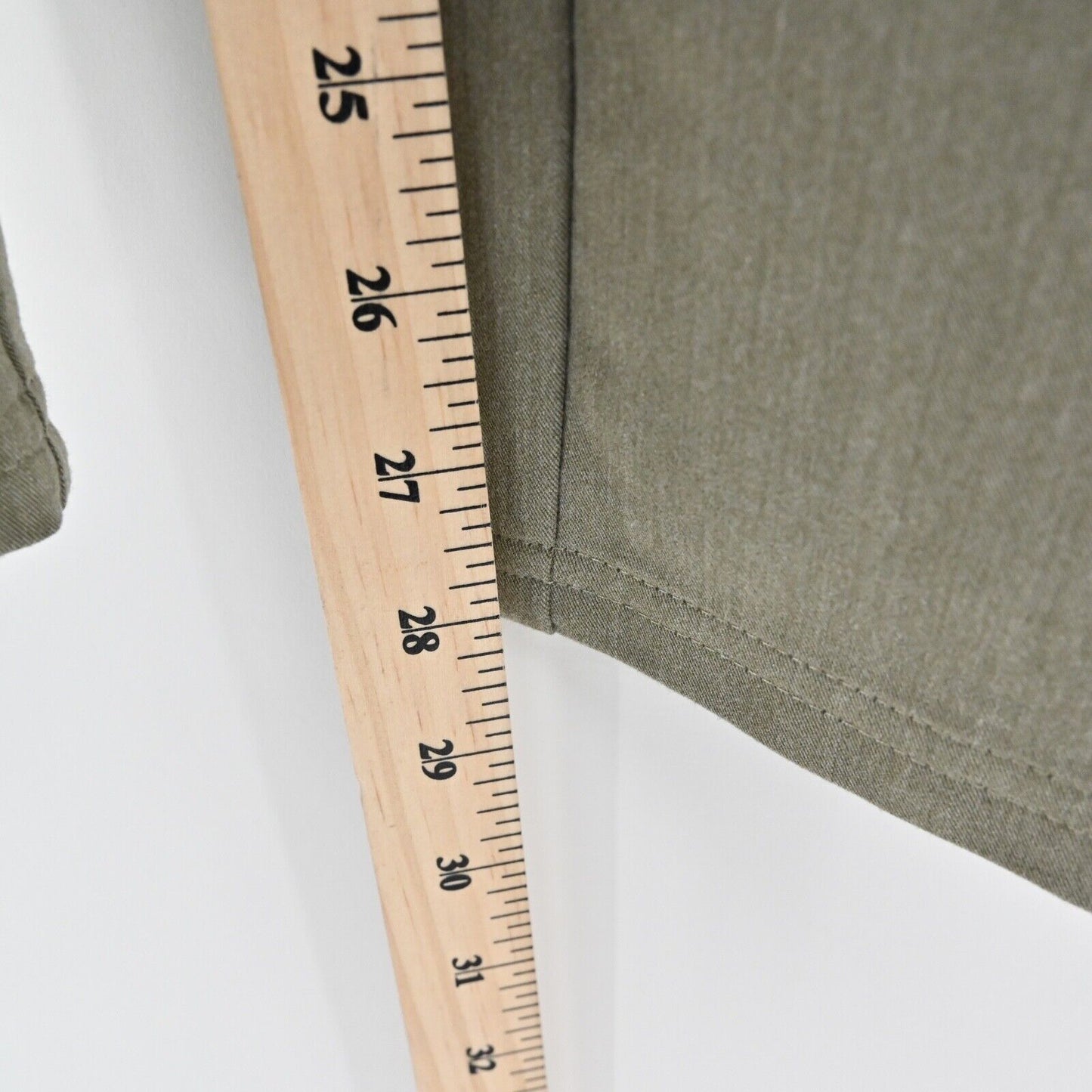 FIGS Pants Womens Size LP Sage Green Drawstring High Rise Kade Cargo Scrubs NEW