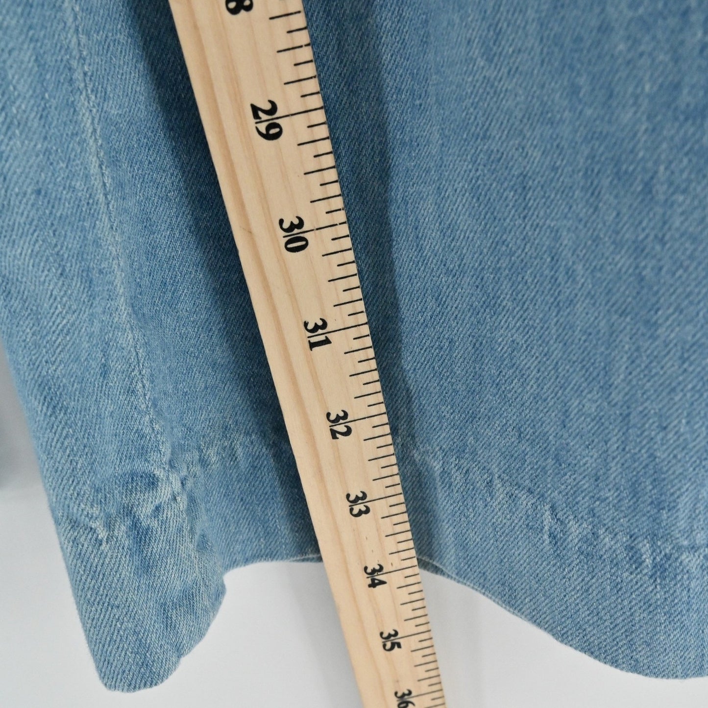 Current Elliott The High Rise Nest Trouser Jeans Sz 26 Joni Light Wash Wide Leg