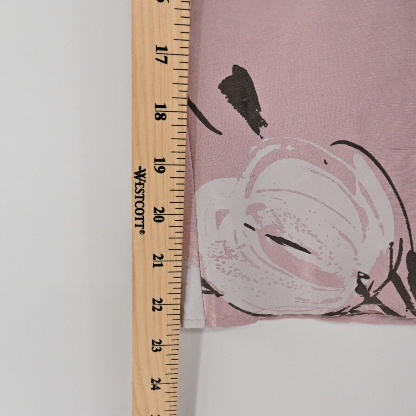 MOSCHINO Skirt Womens Size 8 Pink Floral 100% Silk Pleated Flare CHEAP AND CHIC