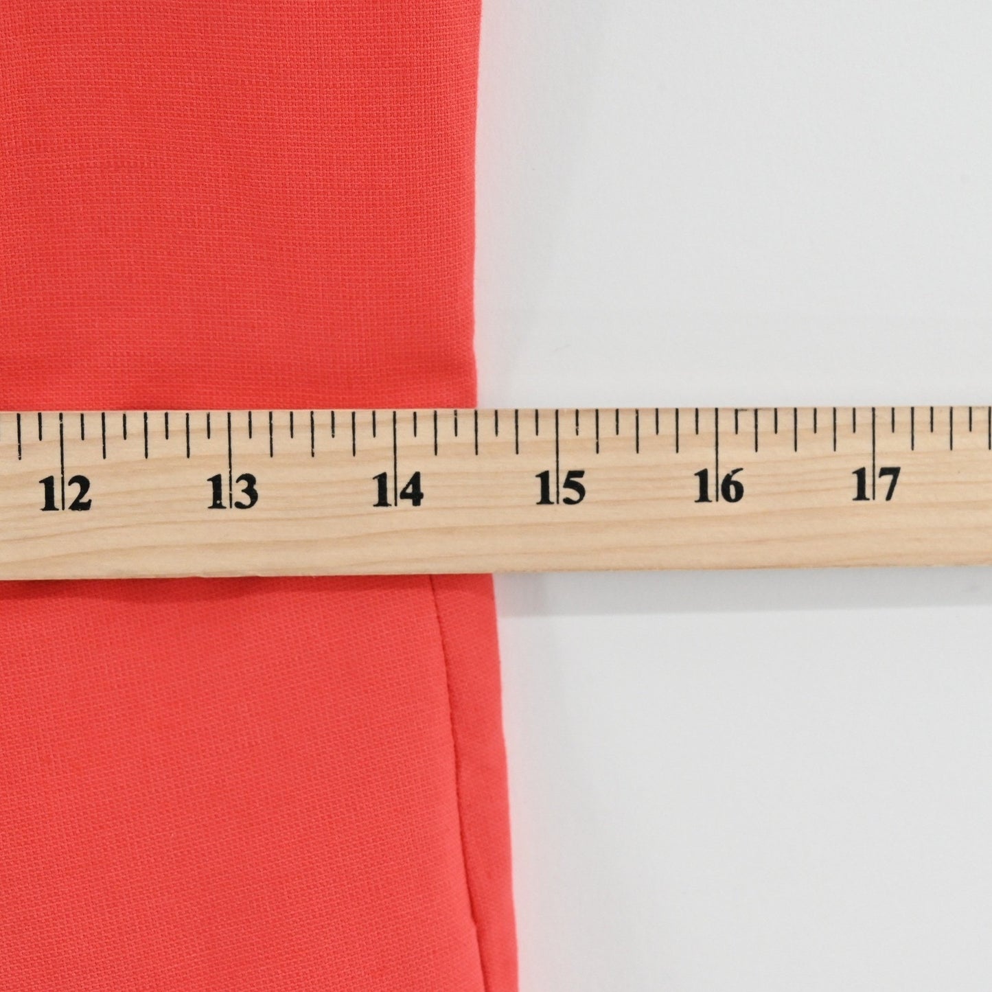 COS Womens Slim Fit Linen Cotton Dress Size 2 Sleeveless Red Minimalist Modern