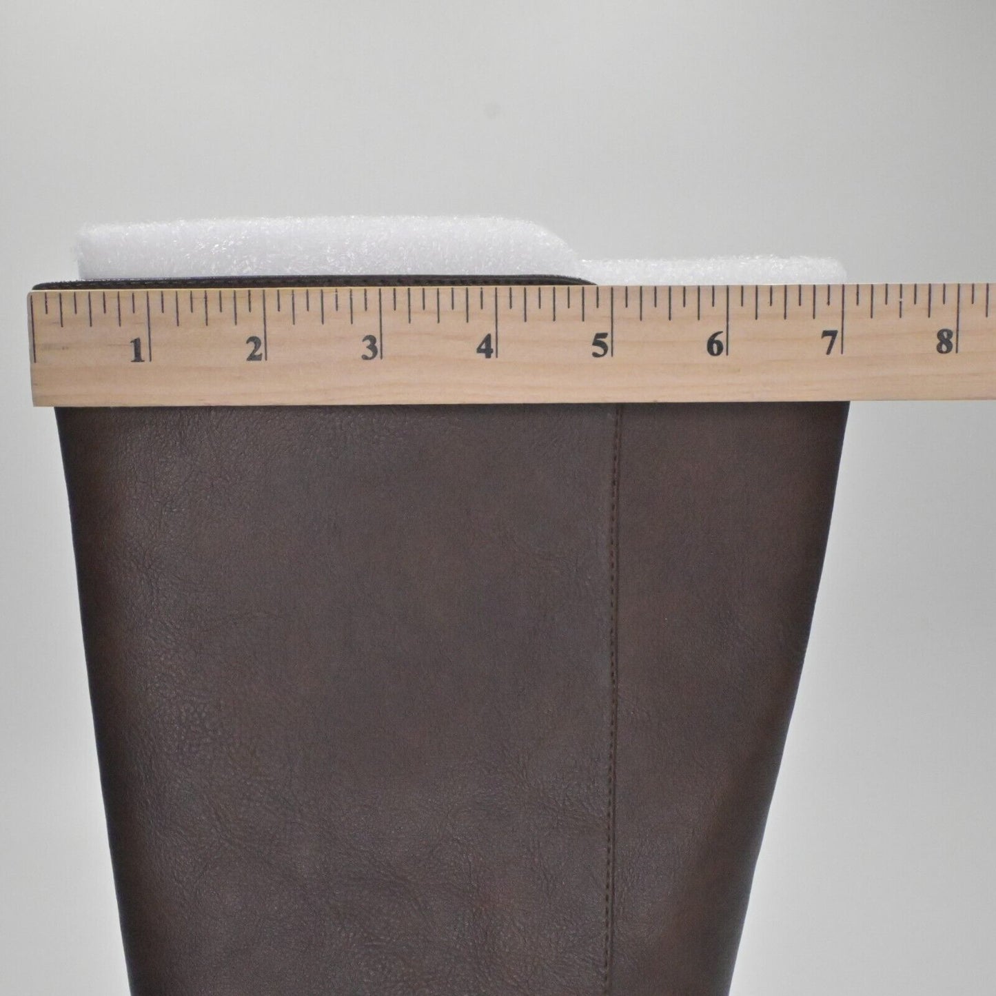 AEROSOLES Boots Womens Size 11M Patience Dark Brown Combo Knee High Block Heel