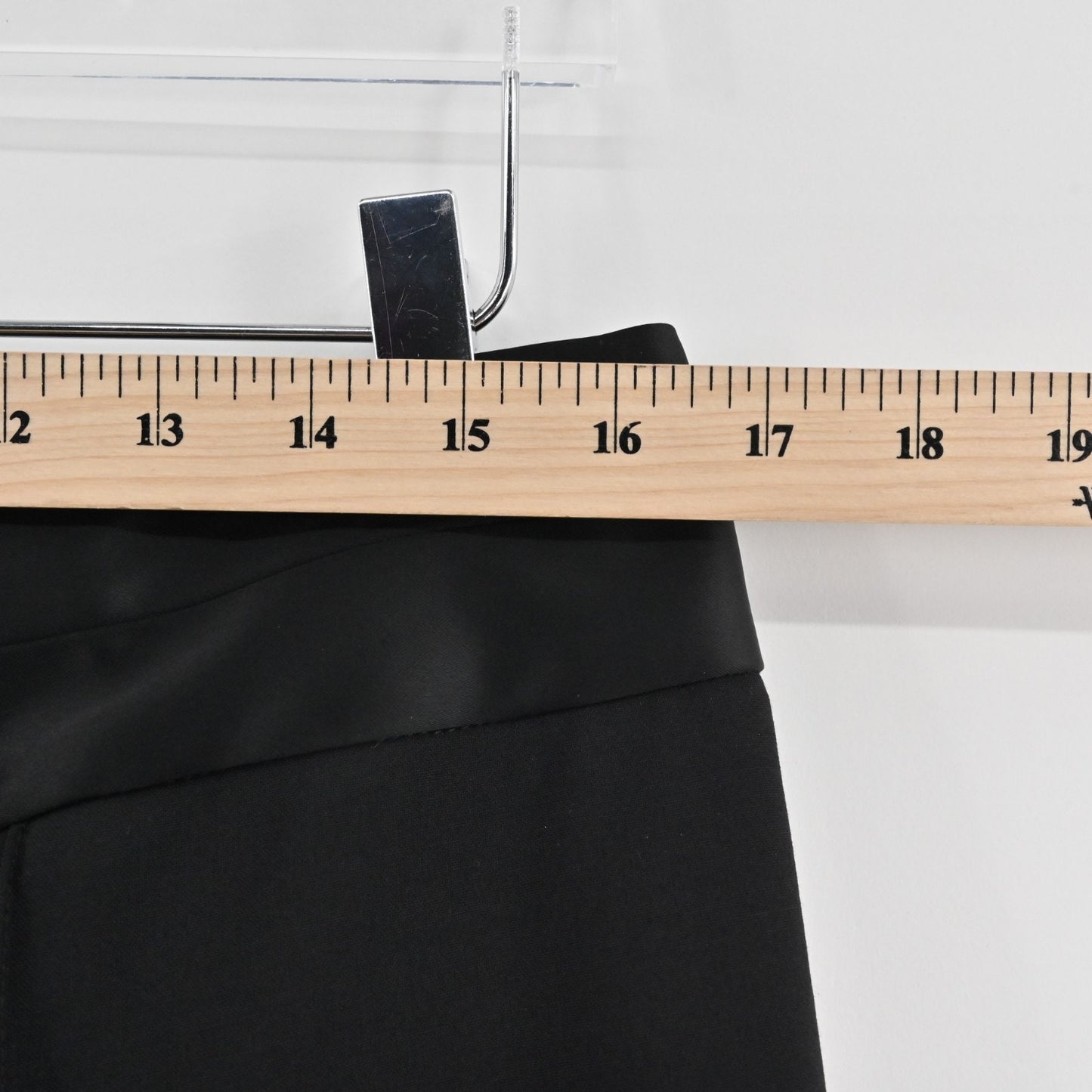 Cynthia Steffe Womens Wool Straight Trousers Size 8 Cuffed Black Pants Retro NEW
