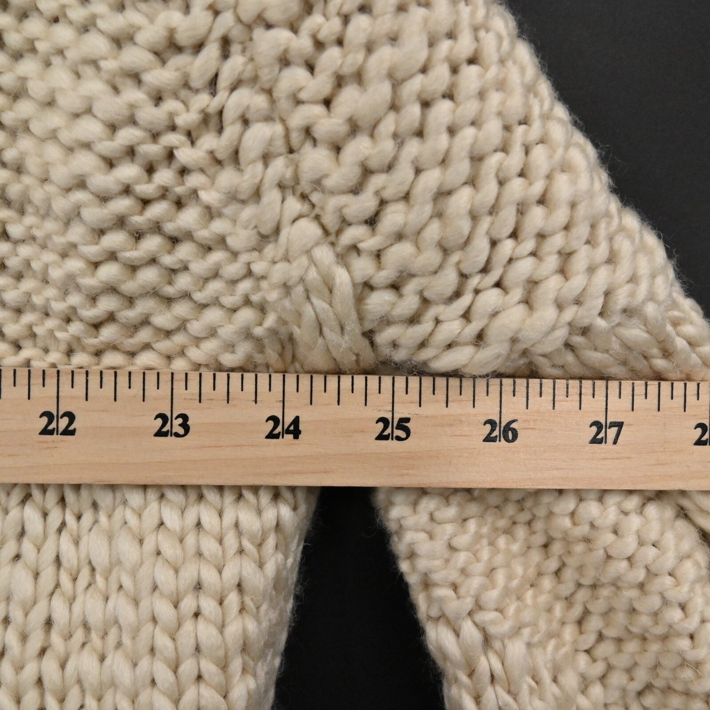 ZARA Womens Sweater Size S Fringing Cardigan Belted Cream Wool Blend Boho NEW