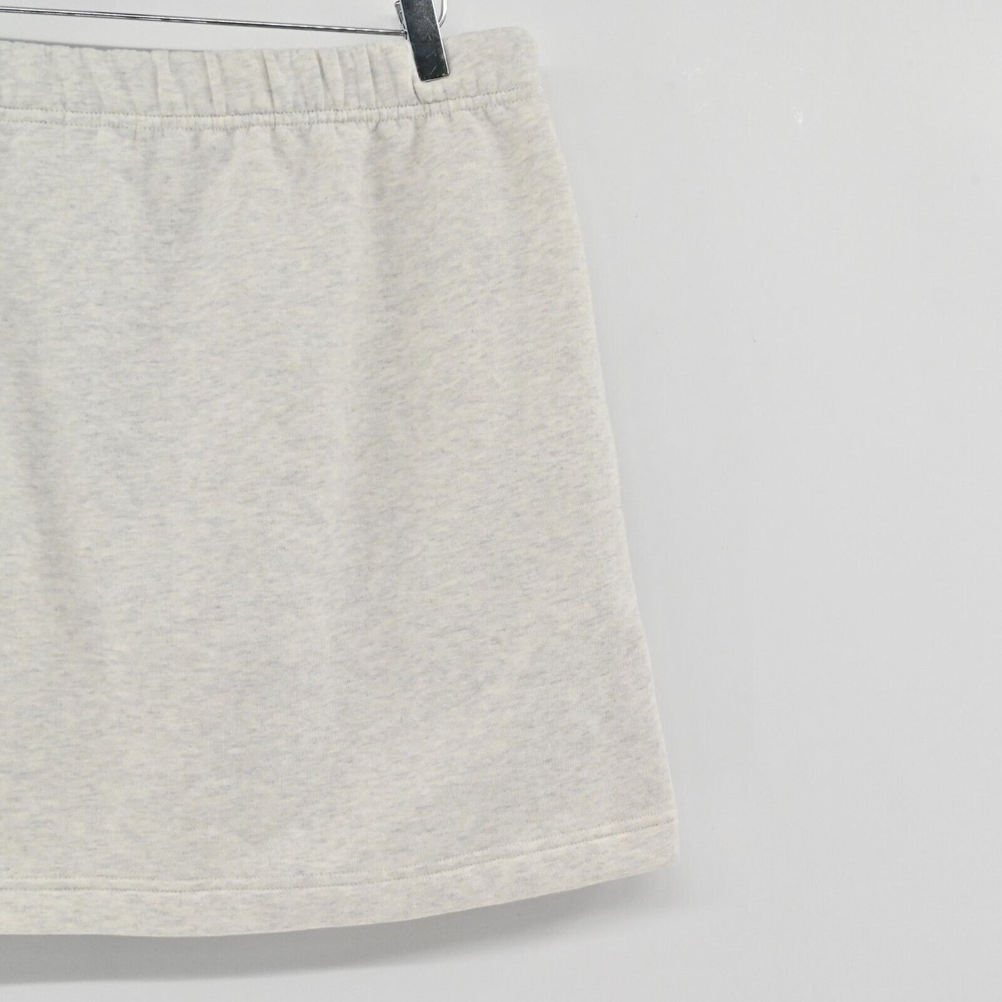 ARITZIA Skirt Womens Size L Wilfred Free SweatFleece Mini Drawstring Fleece Gray