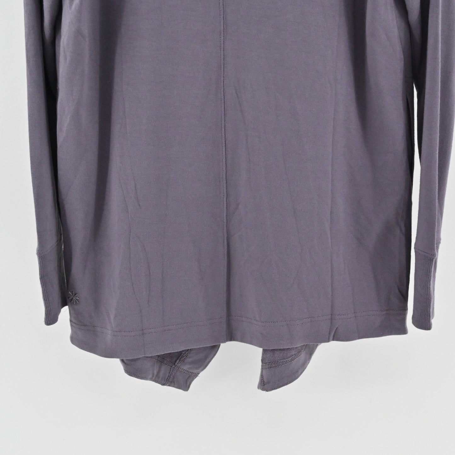 Athleta Womens Pranayama Restore Wrap Cardigan Size XS Dusk Violet Cozy Soft