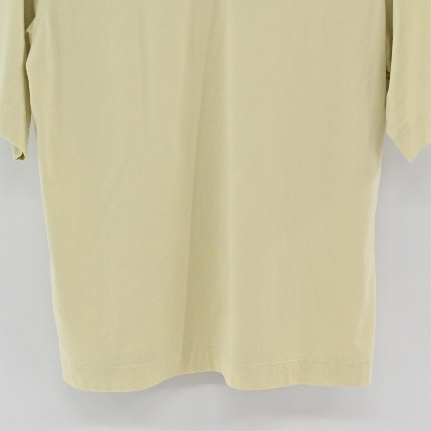 REBECCA TAYLOR Womens Size L Short Sleeve Tee Shirt Ruffle Relaxed Pastel Green