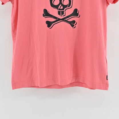 Psycho Bunny Mens Serge Embroidered Graphic Tee Size S Pink Pima Cotton Shirt