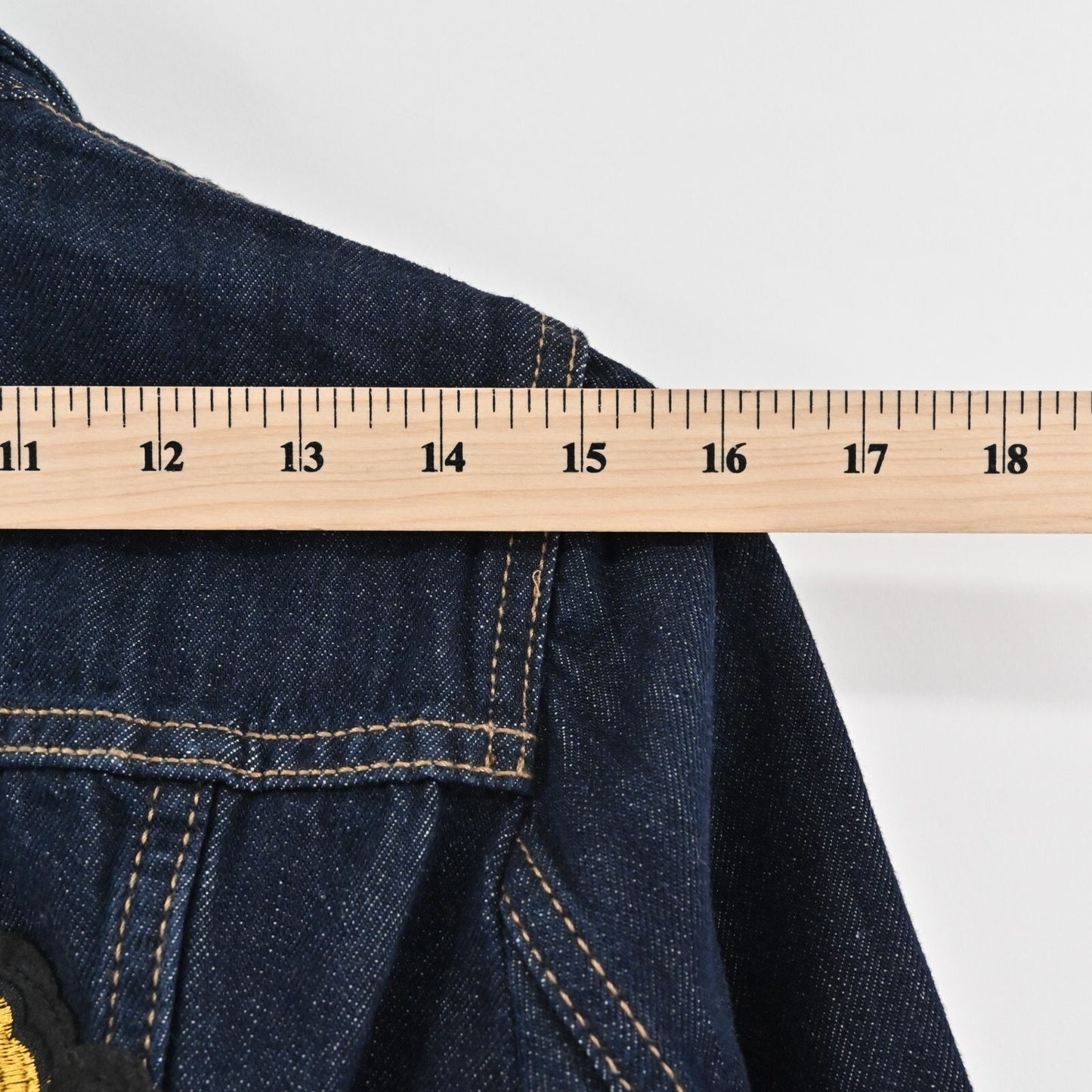 BANANA REPUBLIC Womens Embroidered Tiger Jacket Size XS Blue Denim Button Patch