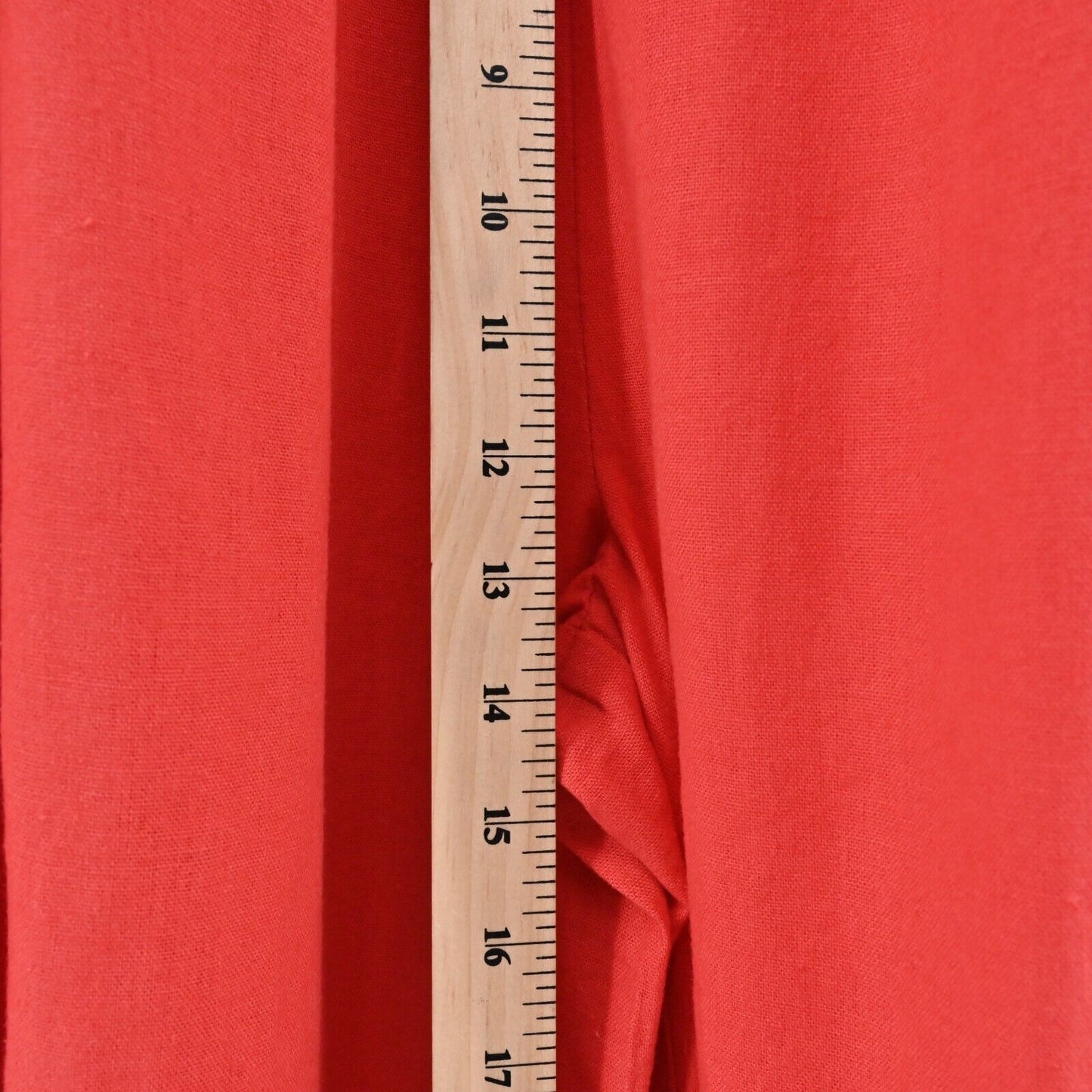 HAUTE HIPPIE Jumpsuit Size L Coral Linen Wide Leg Sleeveless Boho Festival Retro