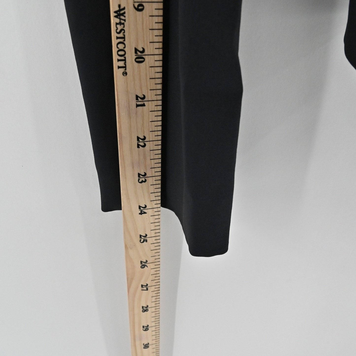 Camomilla Italia Black Zip Front Jacket Size 42 Collarless Blazer Made in Italy