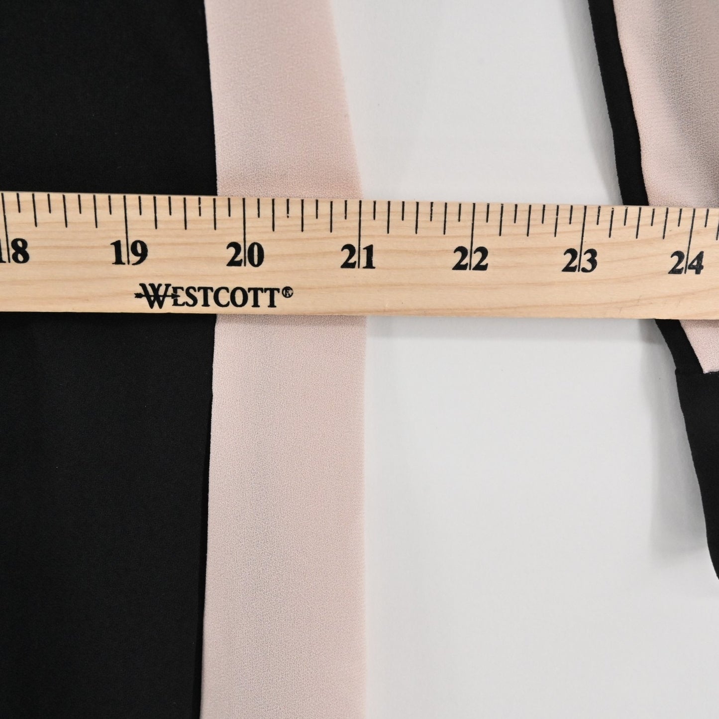 BCBGMaxazria Color Block Shift Dress Size XS Black Blush Pink Office Capsule