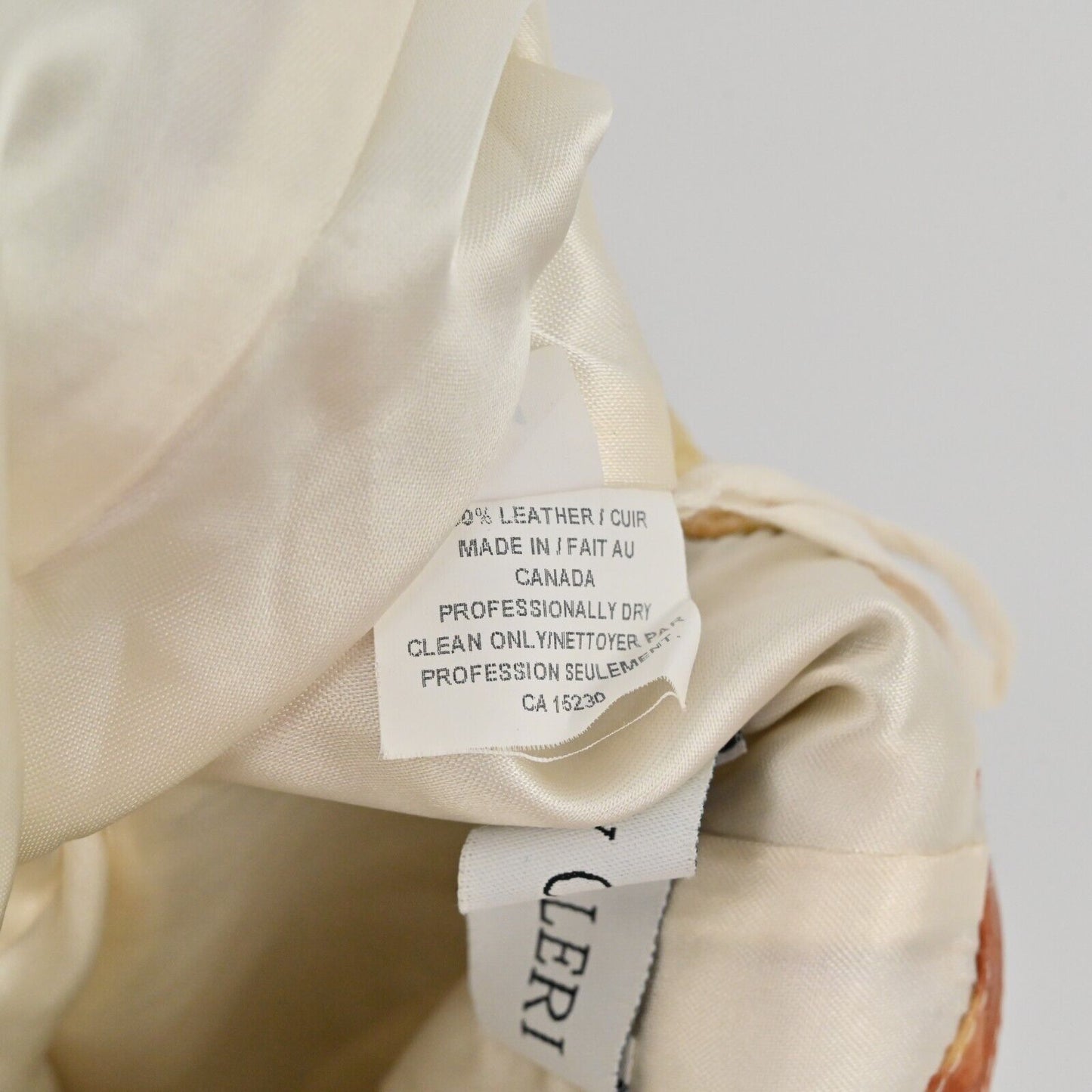 IZZY CAMILLERI Skirt Womens Sz 4 Leather Floral Print Lace Lined Retro Capsule