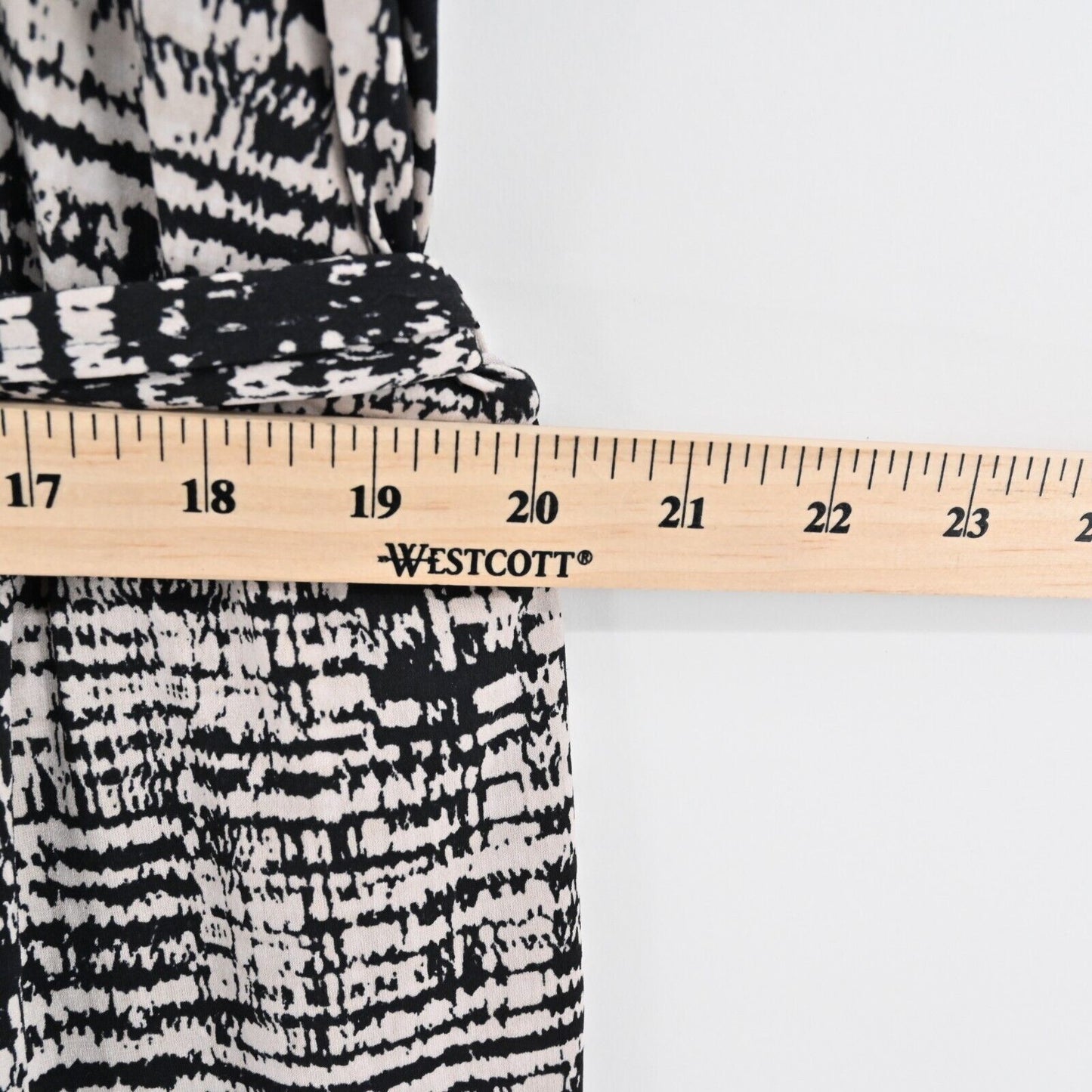 CALVIN KLEIN Jumpsuit Womens Size XXL Sleeveless Wide Leg Printed Stretch Zip