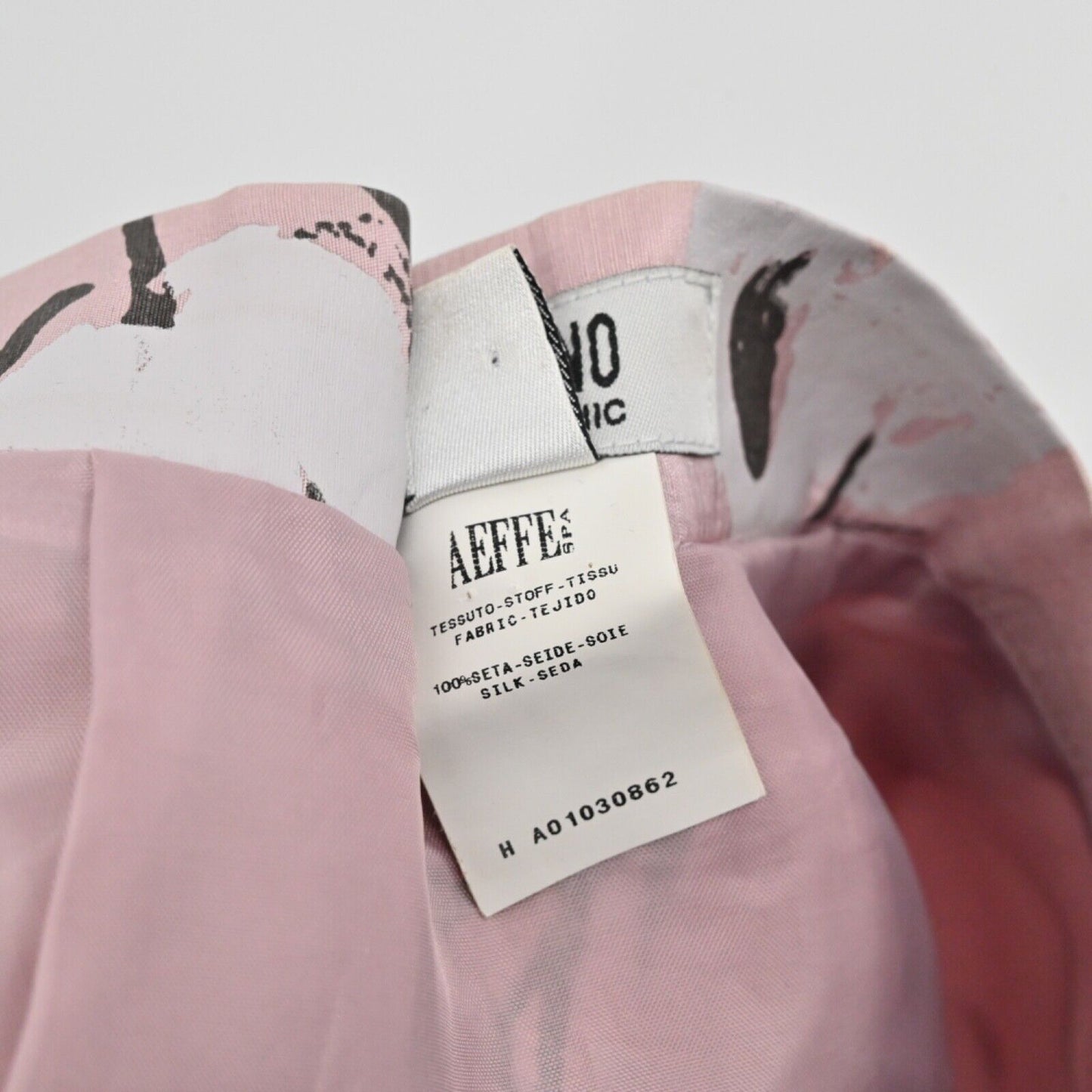 MOSCHINO Skirt Womens Size 8 Pink Floral 100% Silk Pleated Flare CHEAP AND CHIC