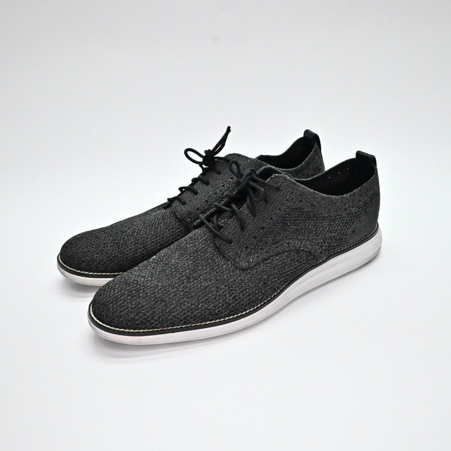 COLE HAAN Sneakers Mens Size 13 Charcoal Gray Grand OS Stitchlite Derby Lace Up