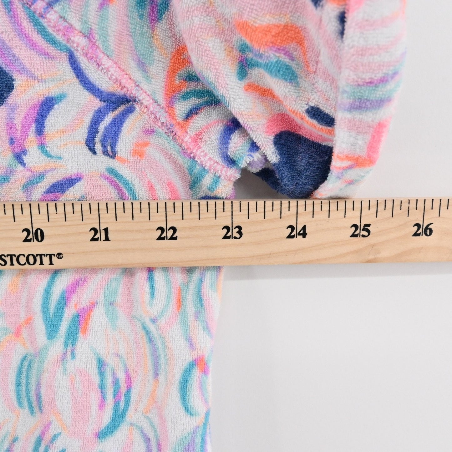 LILLY PULITZER Womens Dossie Terry Set Size M Navy Pelican Pink Head In The Sand