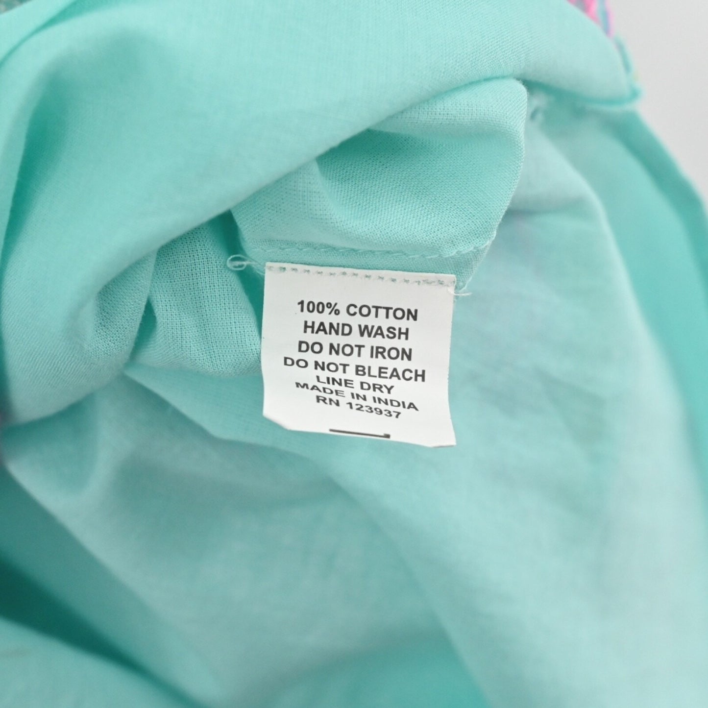 UNE BELLE TROUVAILLE Embroidered Maxi Dress Size M Blue Resort Floral Cotton NEW