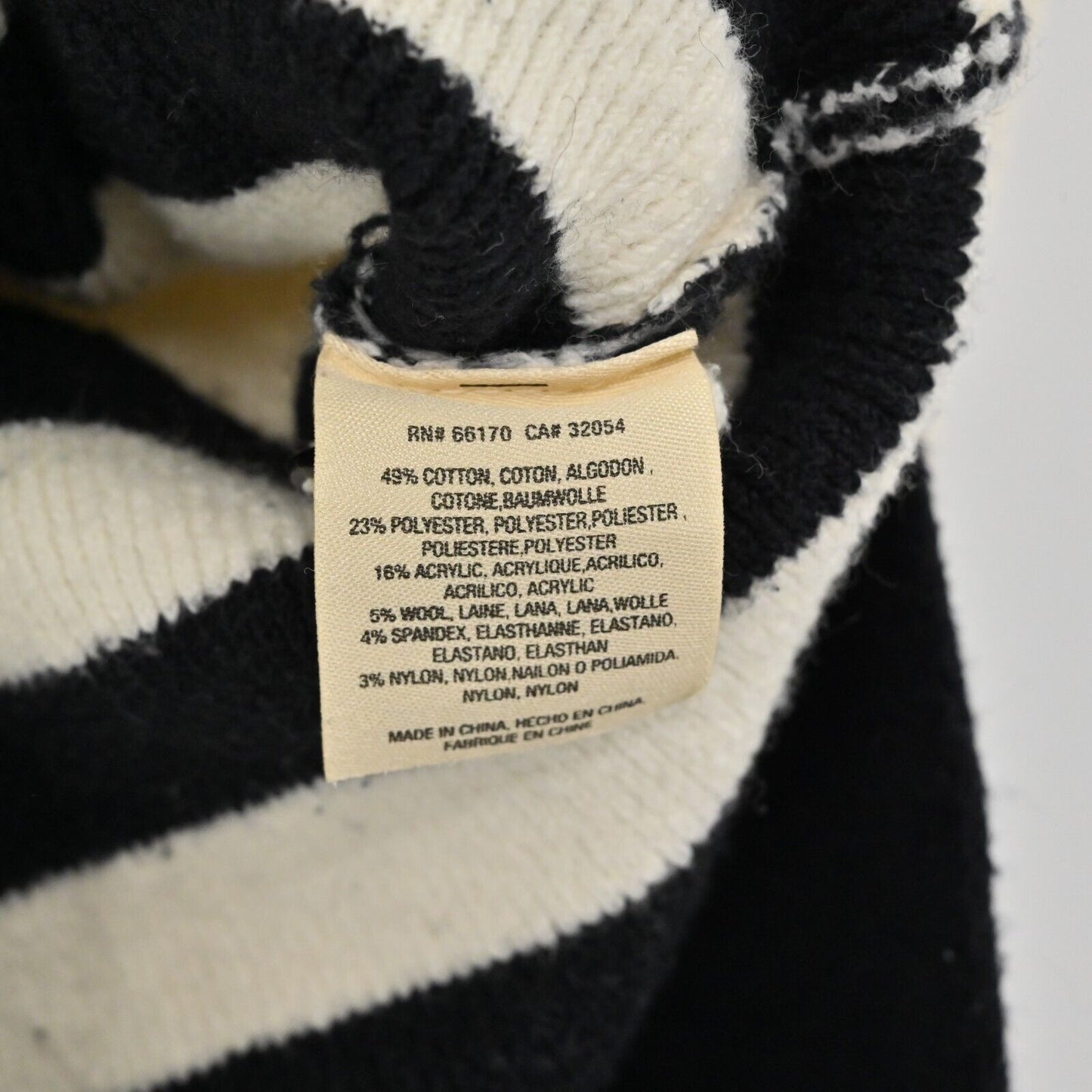 ANTHROPOLOGIE Sweater Womens Size XS ANGEL OF THE NORTH Cardigan Stripe Button
