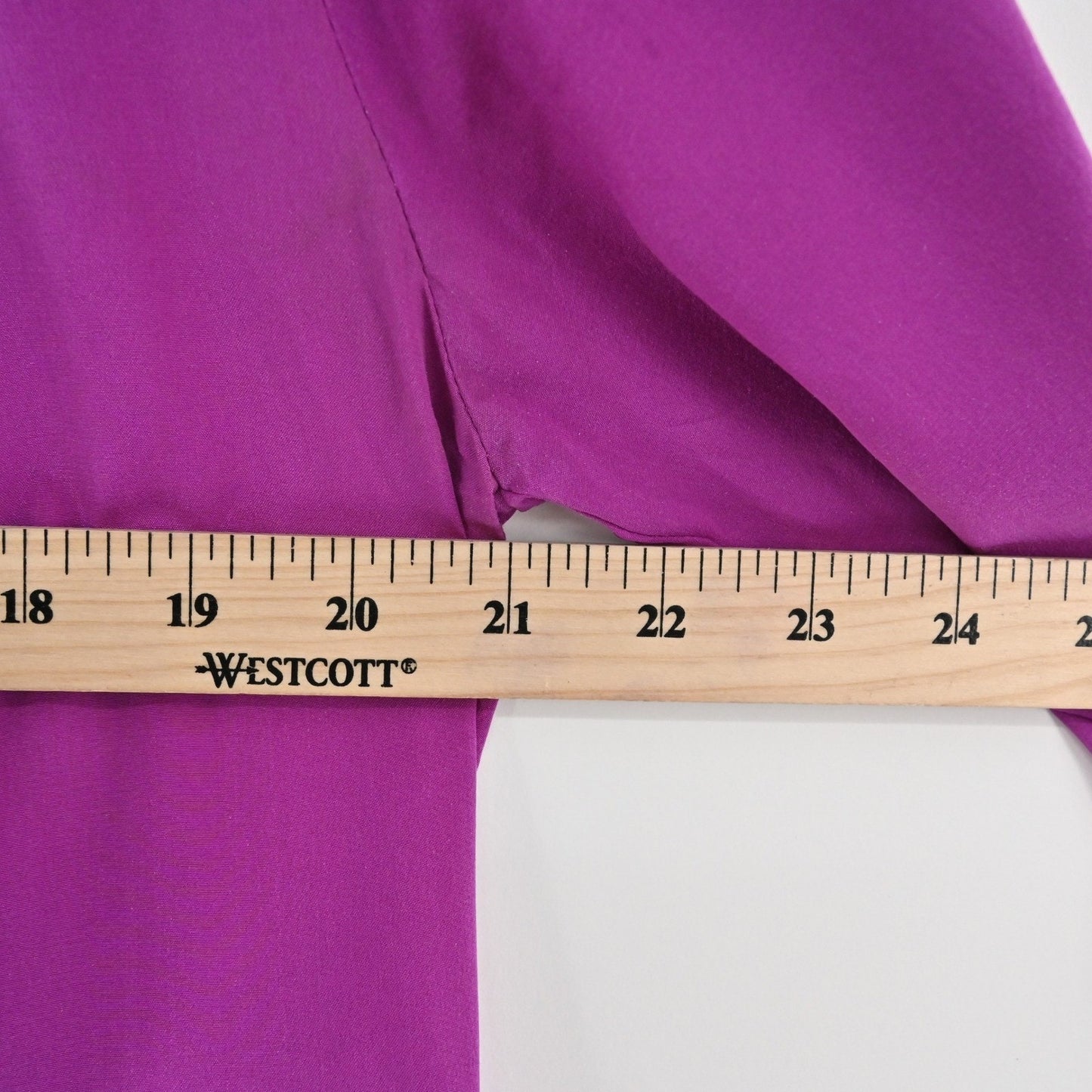 Amanda Uprichard Womens Silk Dress S Purple Vibrant Elegant V Neck Long Sleeve