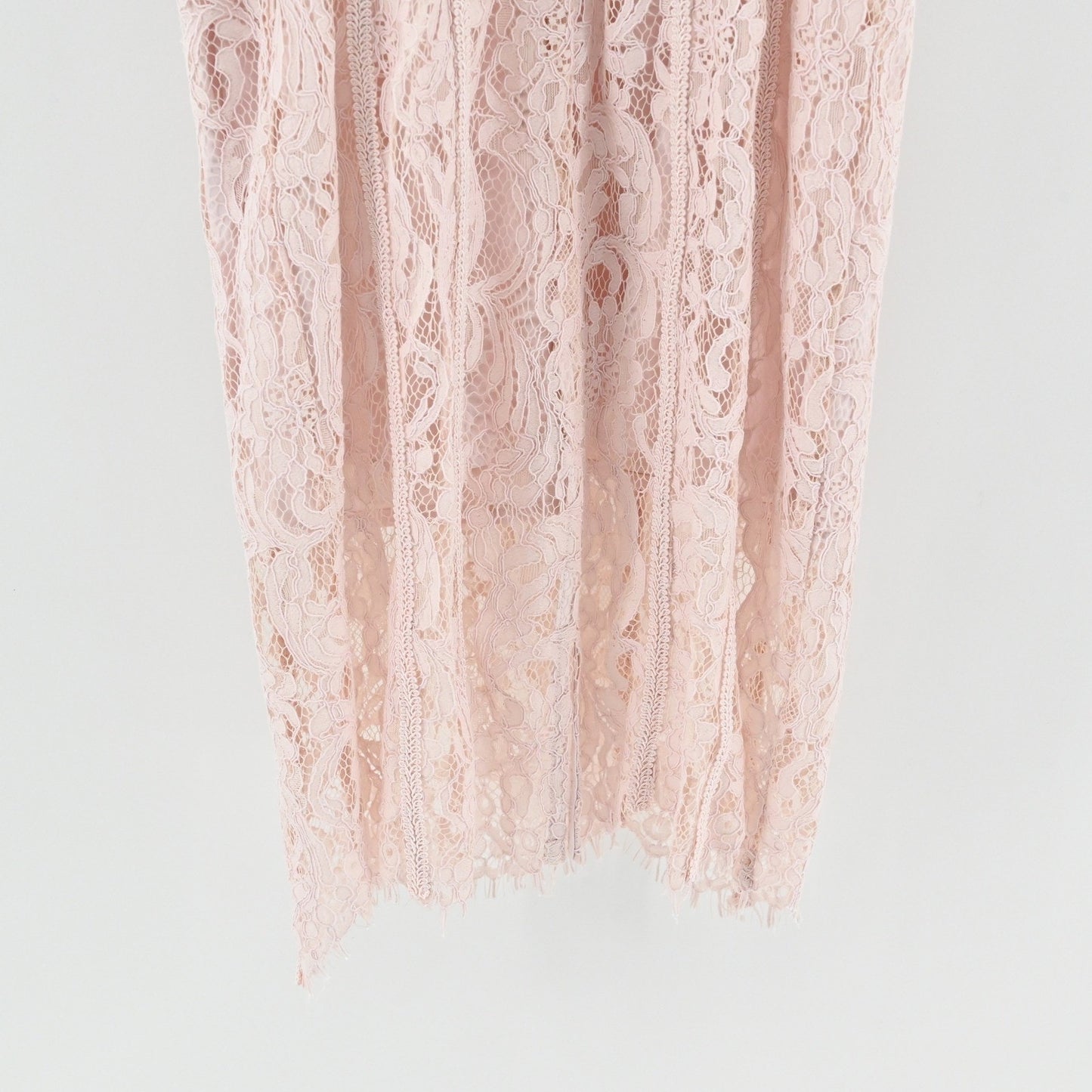 Bardot Womens Lace Sheath Dress Size 8 Blush Pink Romantic Elegant Cocktail NEW