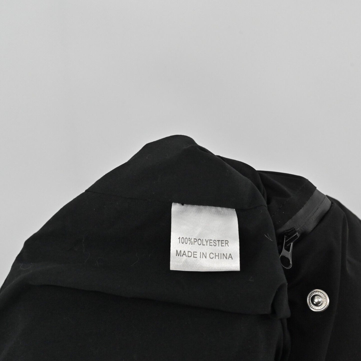 CARMAR Jacket Mens Size S Classic Black Long Sleeve Packable Hood Casual NEW